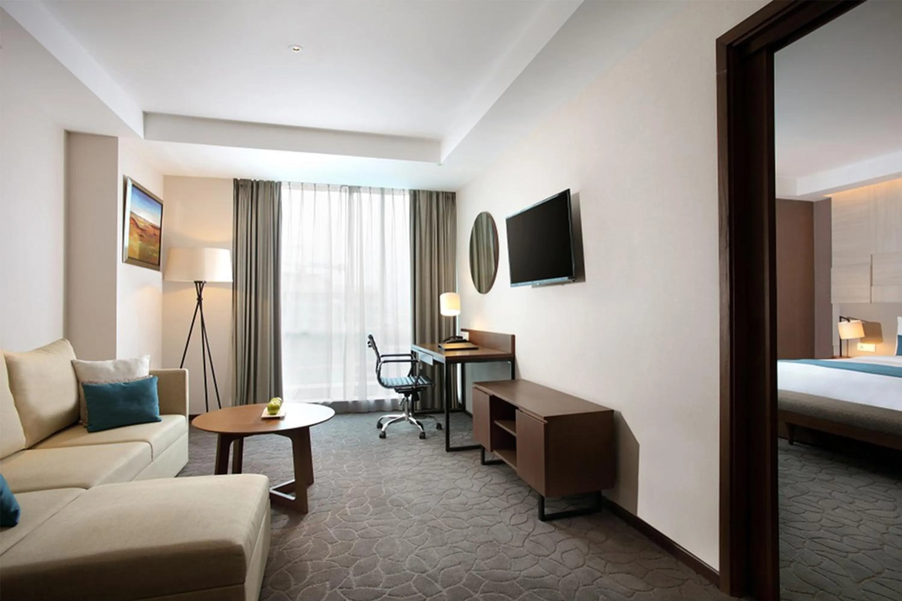 TV and multimedia, Bed in Crowne Plaza Bandung by IHG