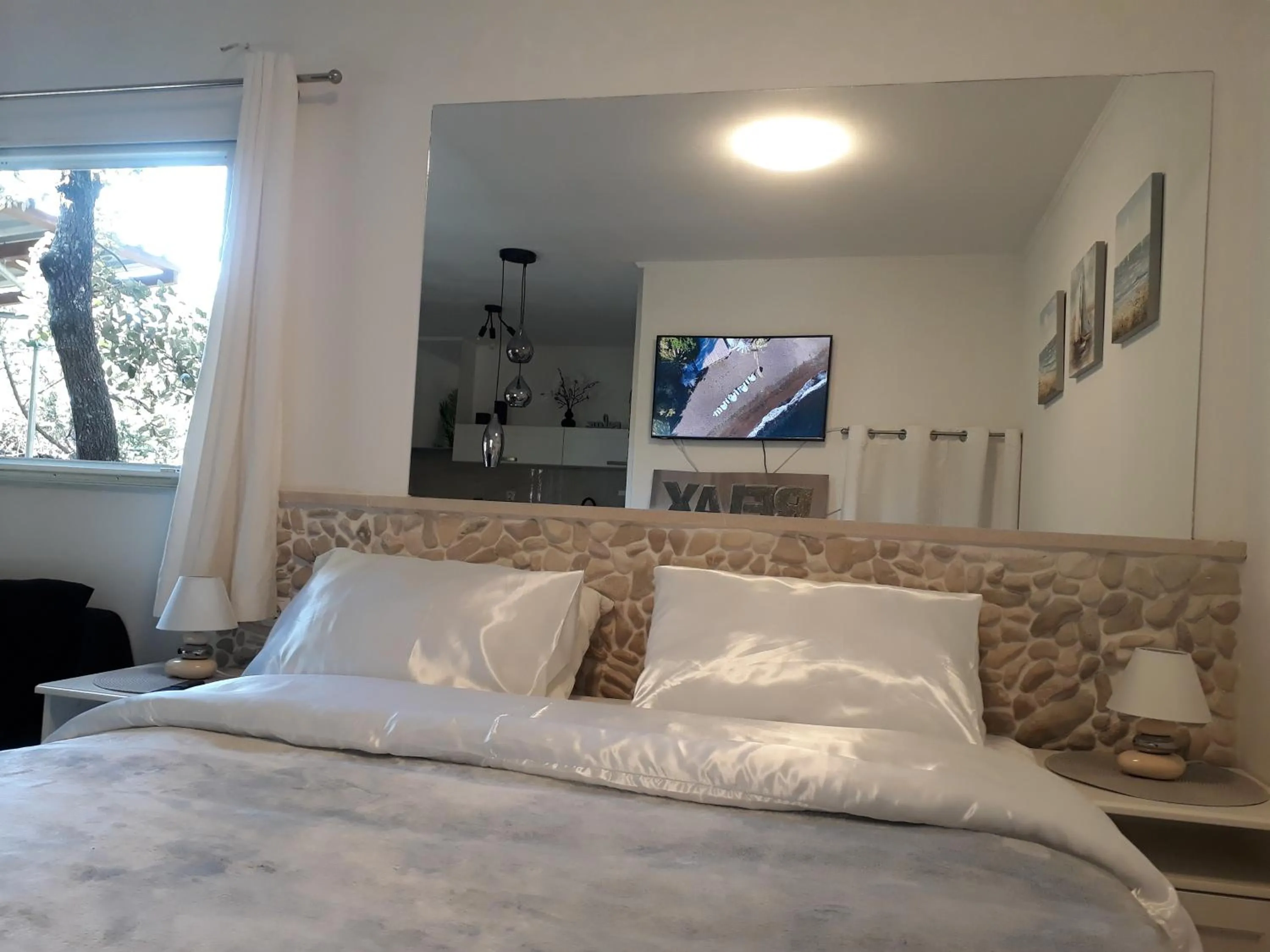 Bedroom, Bed in Relax tiny villas 40 meters of the beach