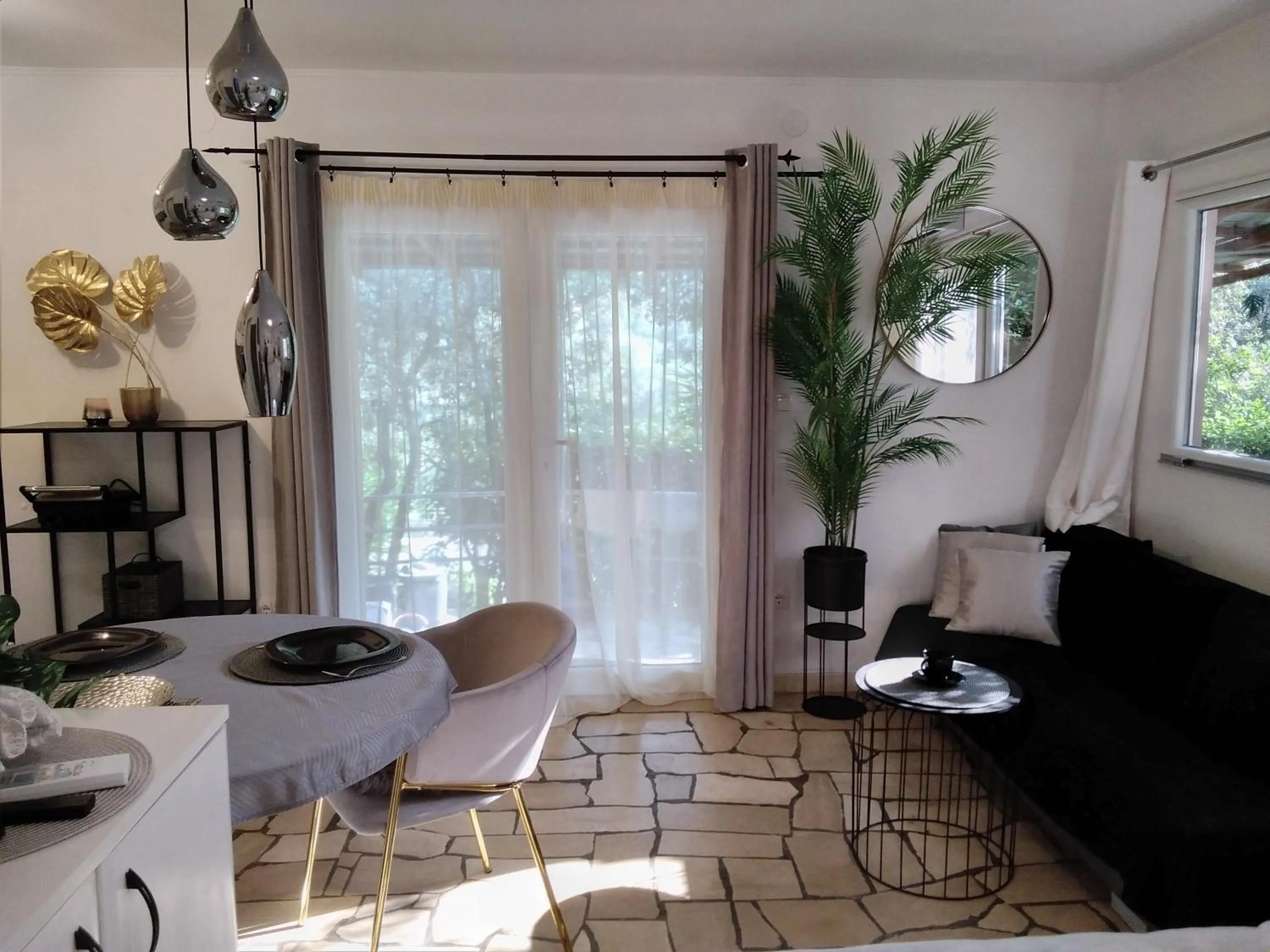 Living room in Relax tiny villas 40 meters of the beach
