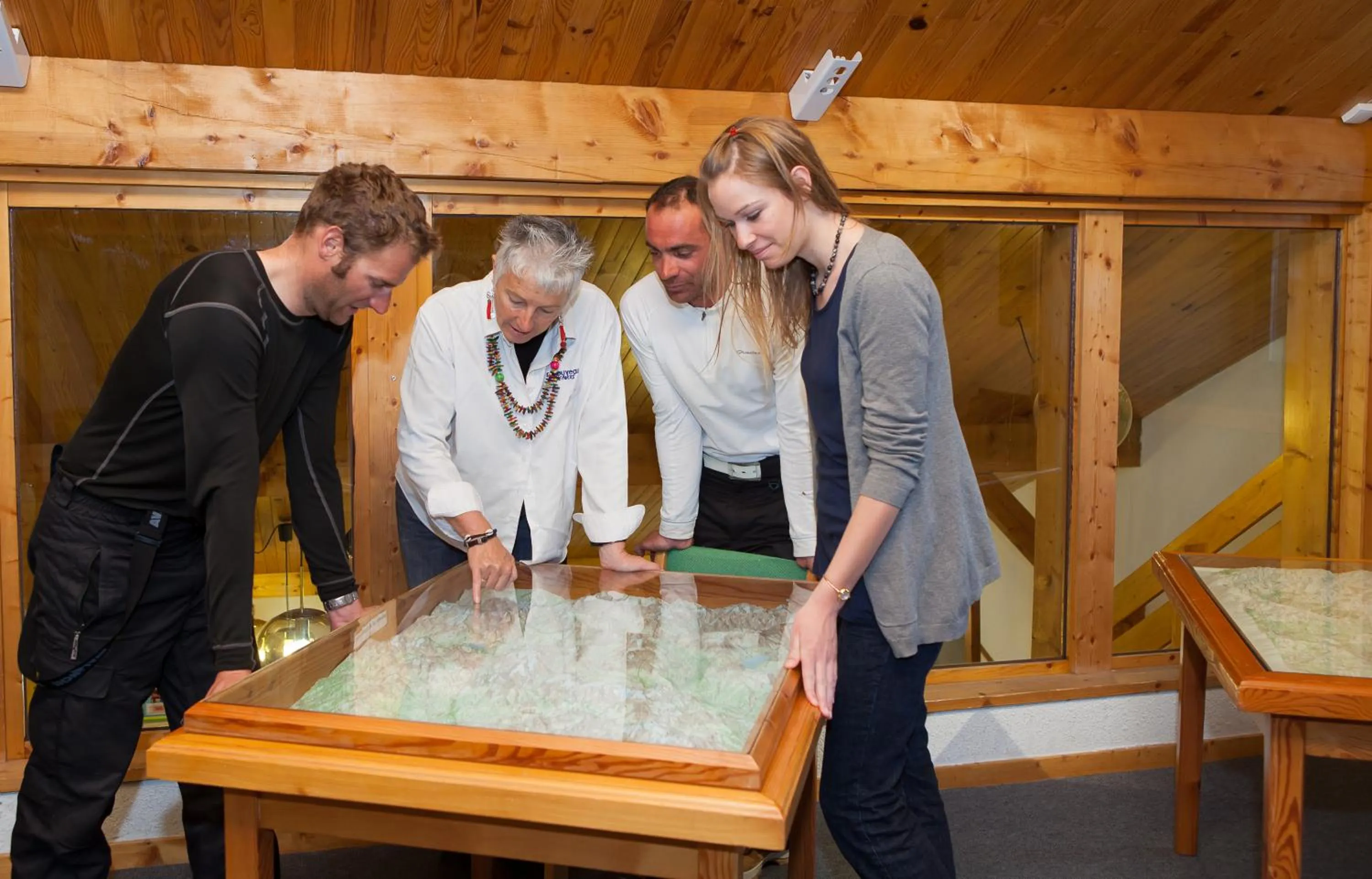 group of guests in Village vacances de Valmeinier "Les Angeliers"