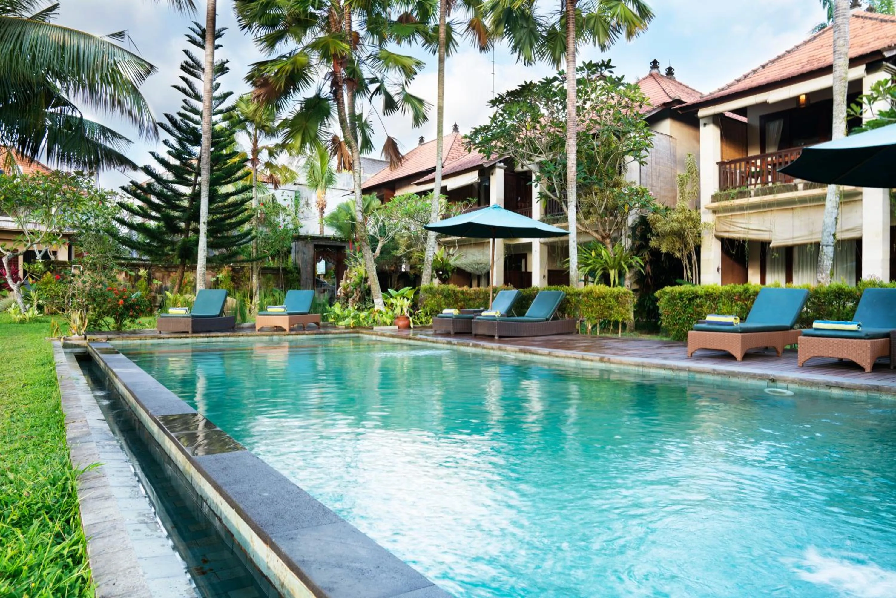 Pool view in Ubud Tropical Garden