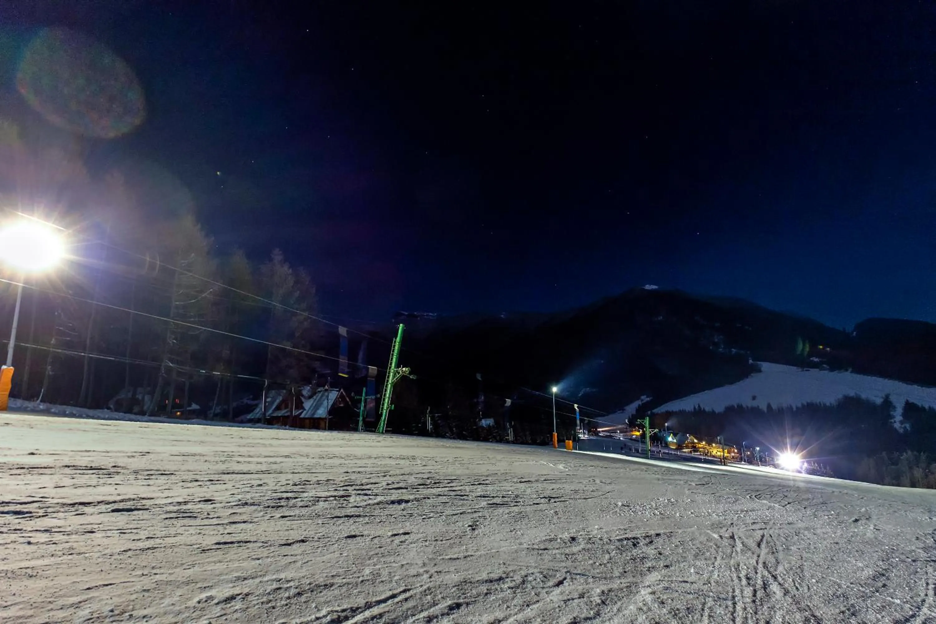 Natural landscape in Salaš Kľak