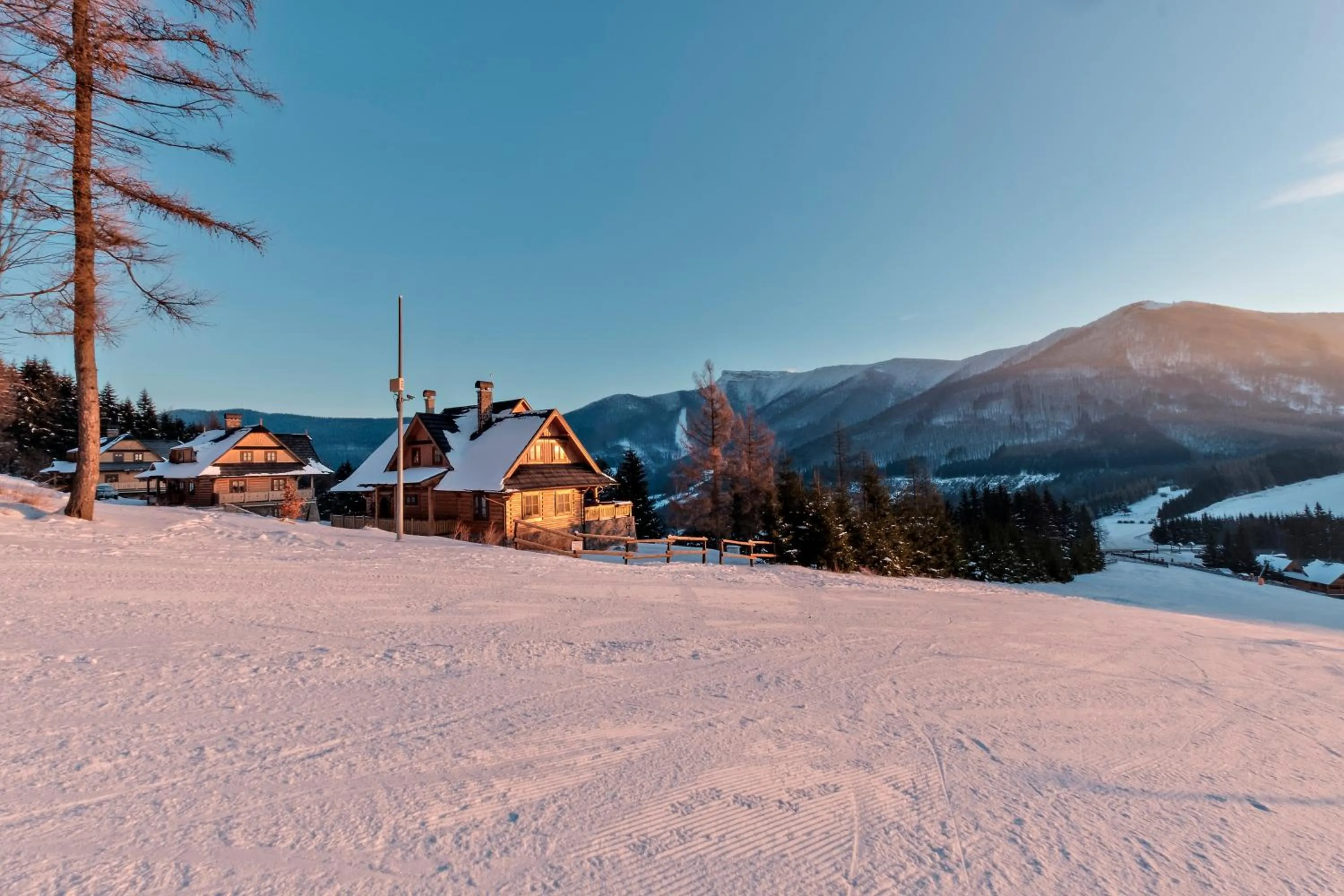 Natural landscape in Salaš Kľak