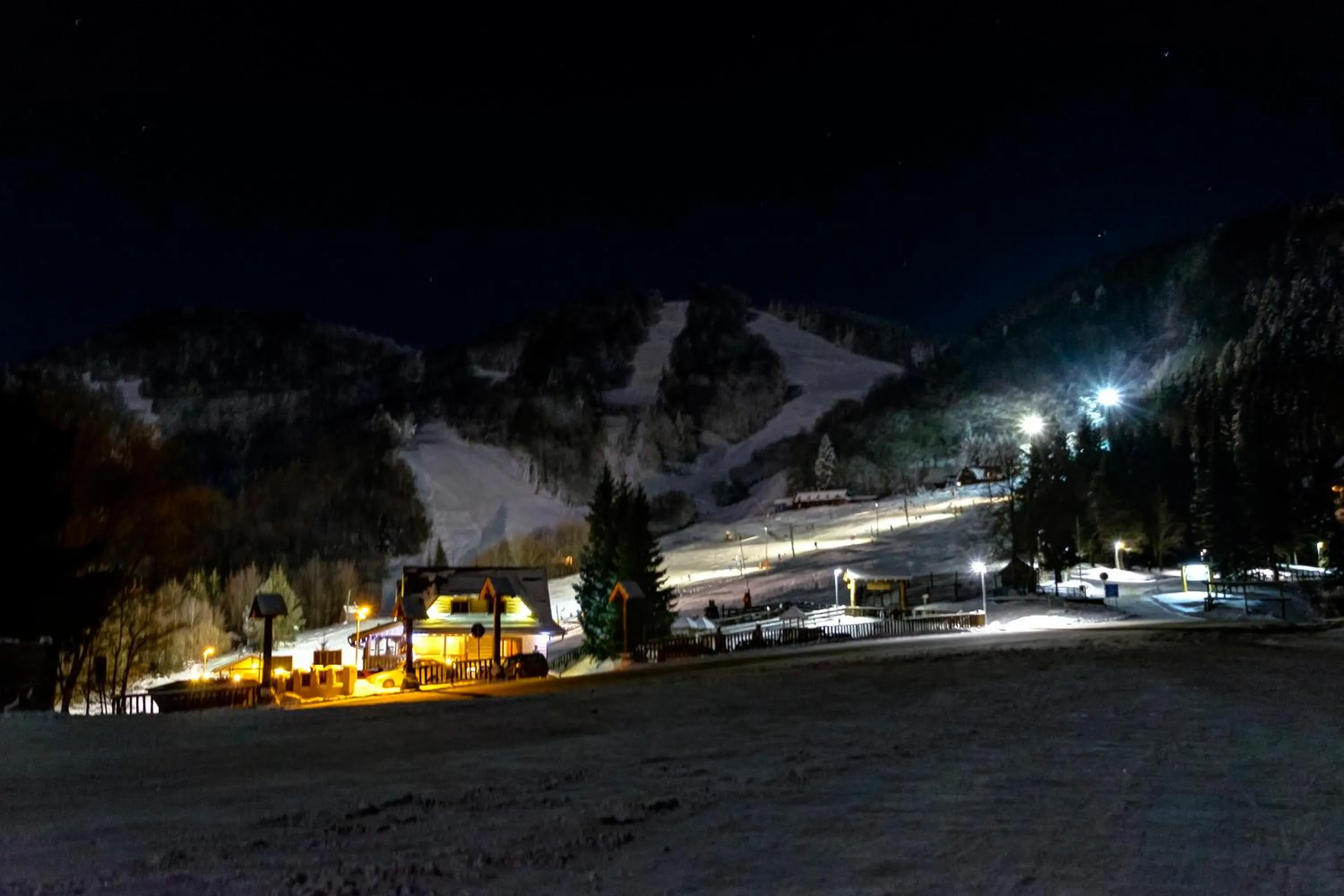 Natural landscape in Salaš Kľak