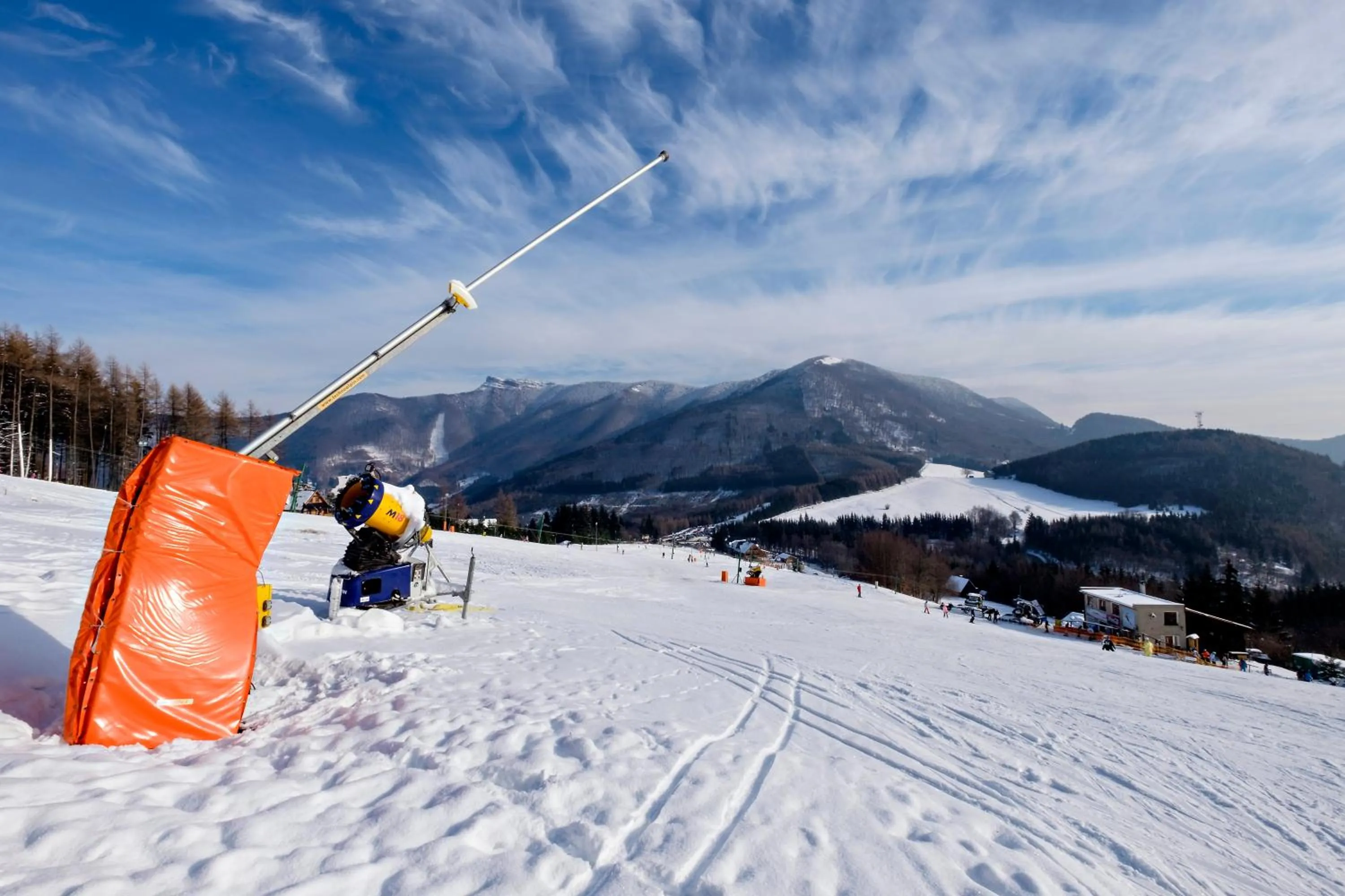 Skiing in Salaš Kľak