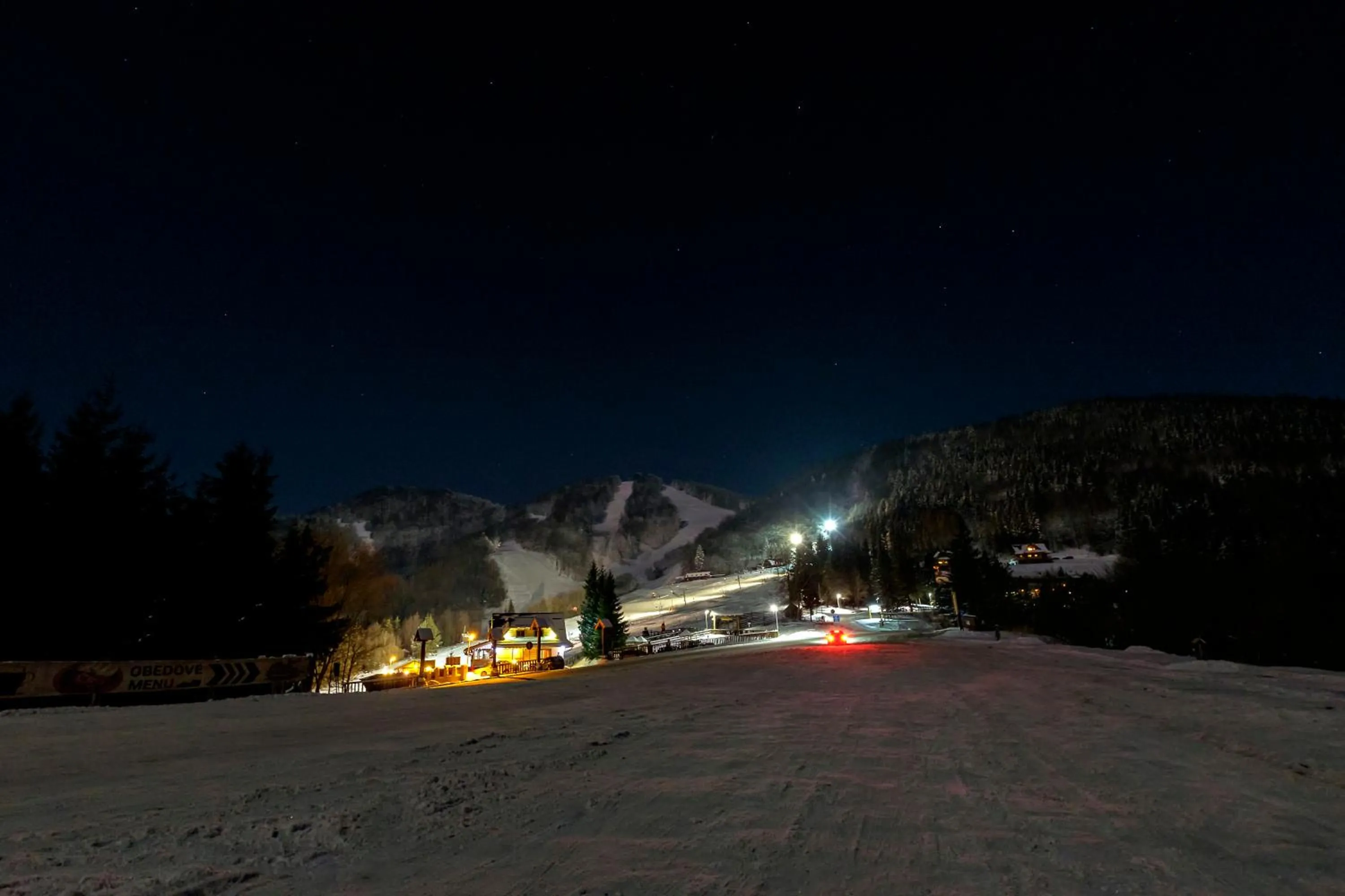 Natural landscape in Salaš Kľak