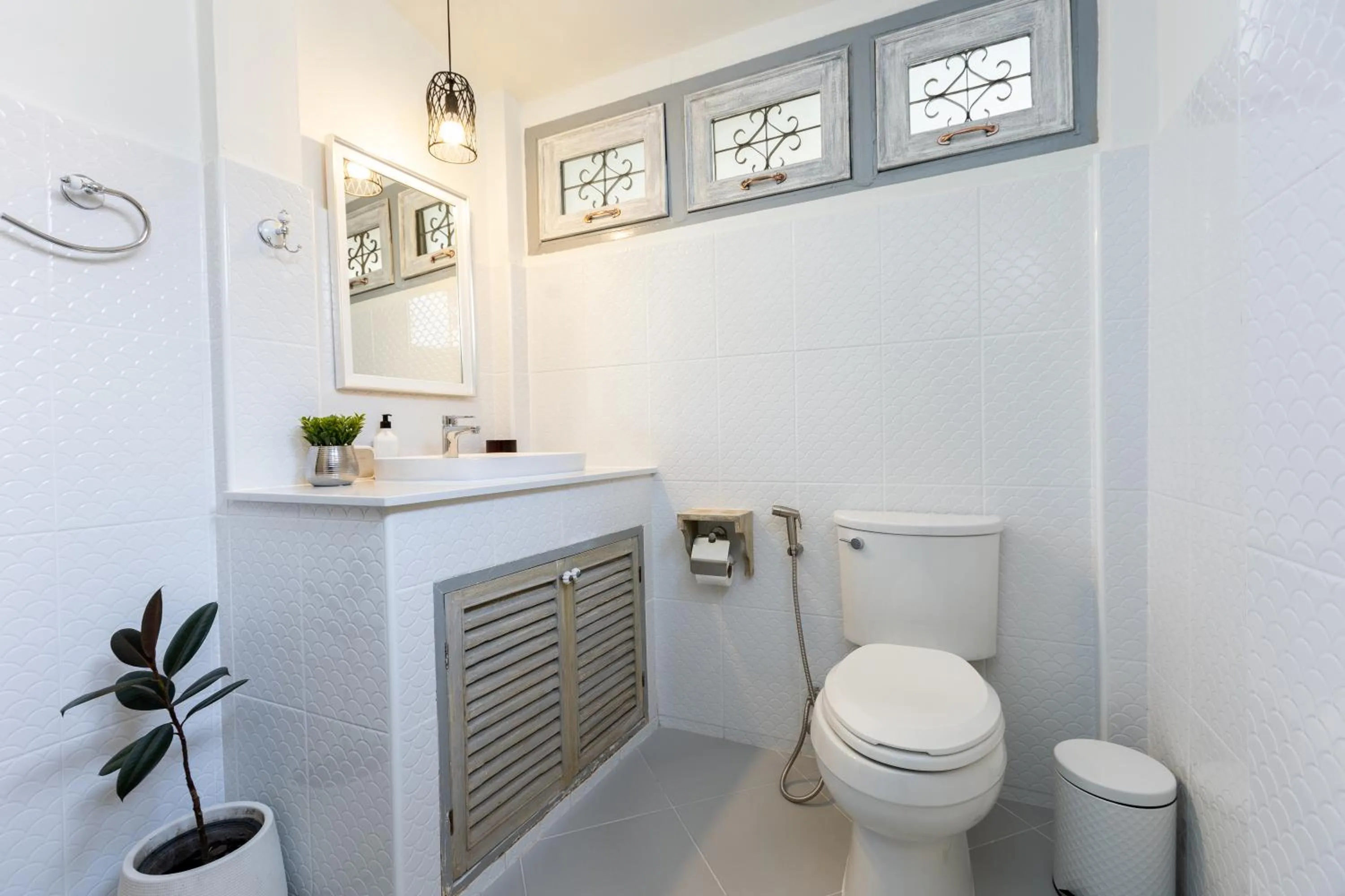 Toilet in Private Pool Villa 88 Nimman Chiangmai