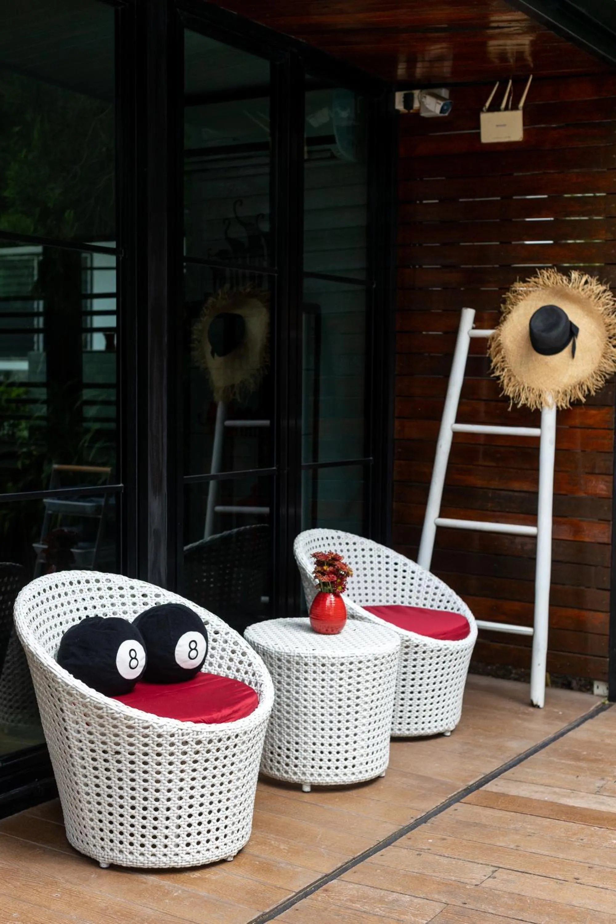 Patio in Private Pool Villa 88 Nimman Chiangmai