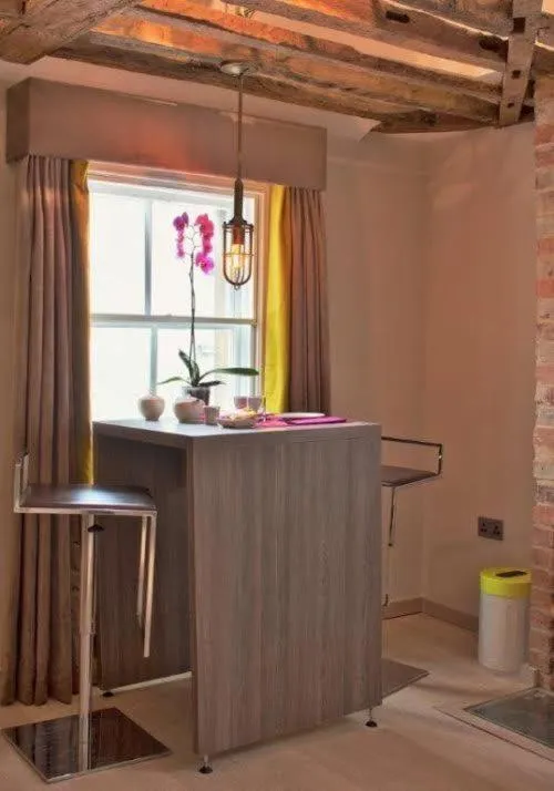 Seating area in Henry's