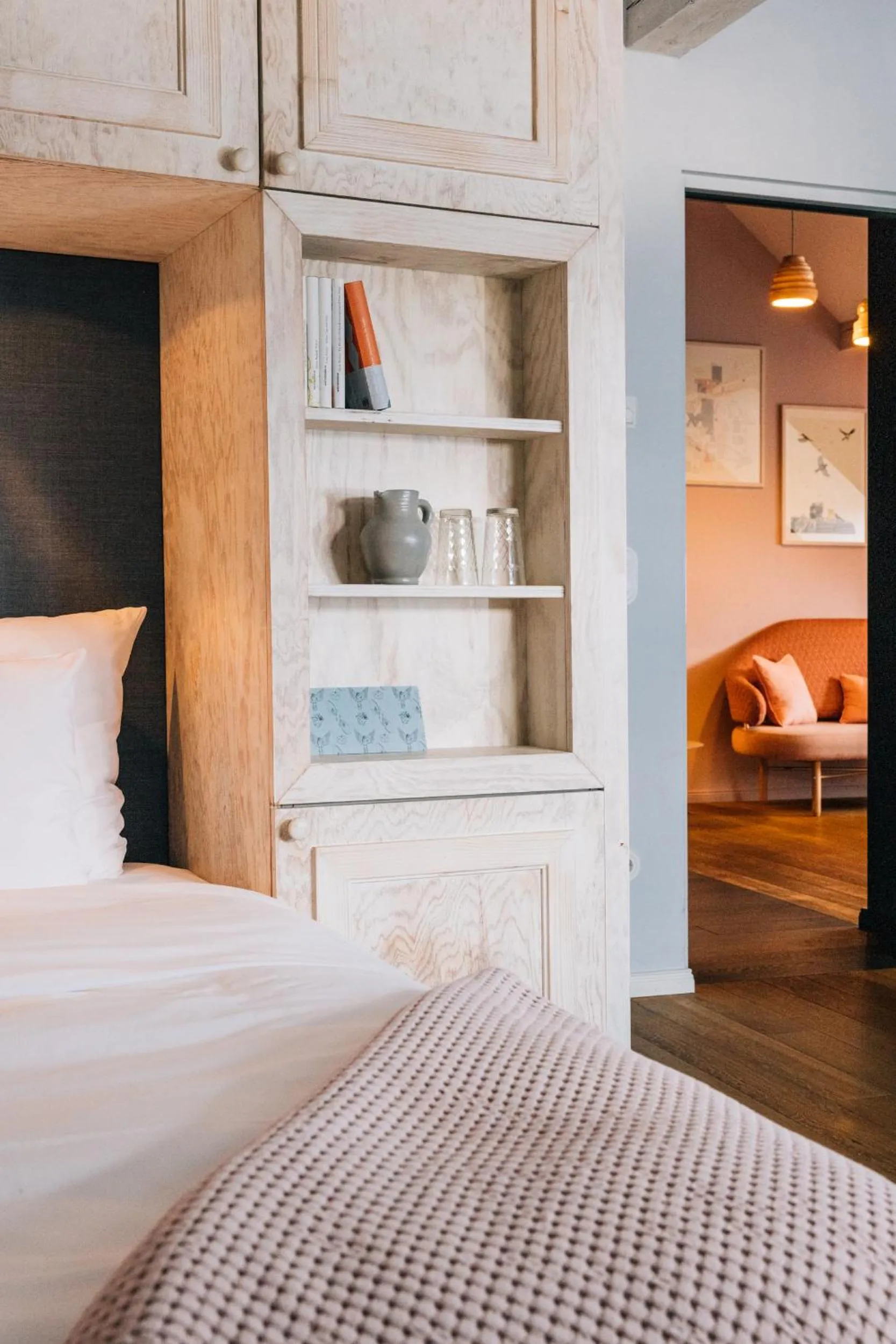 Bedroom, Bed in Libertine Lindenberg