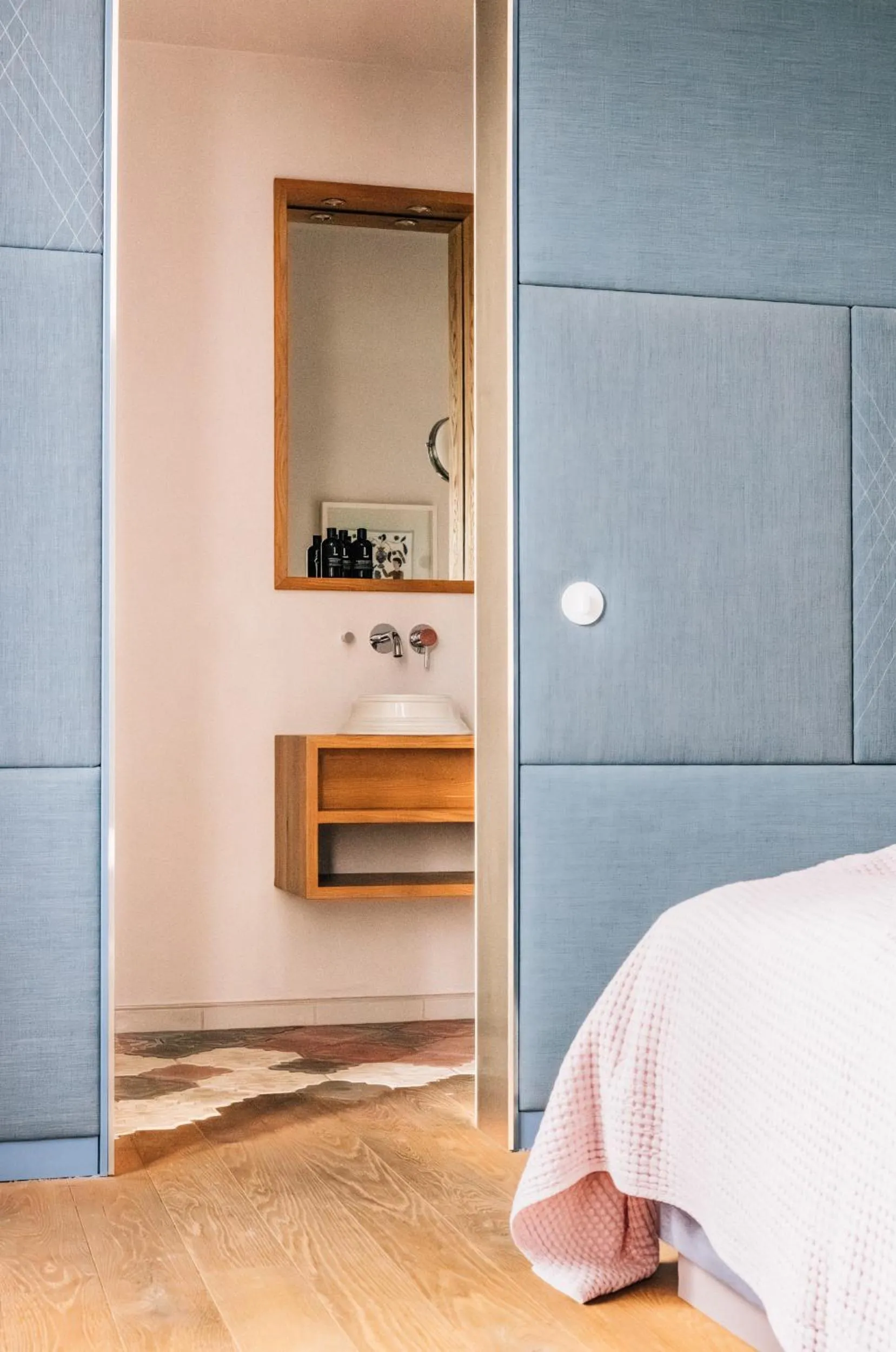 Bathroom, Bed in Libertine Lindenberg