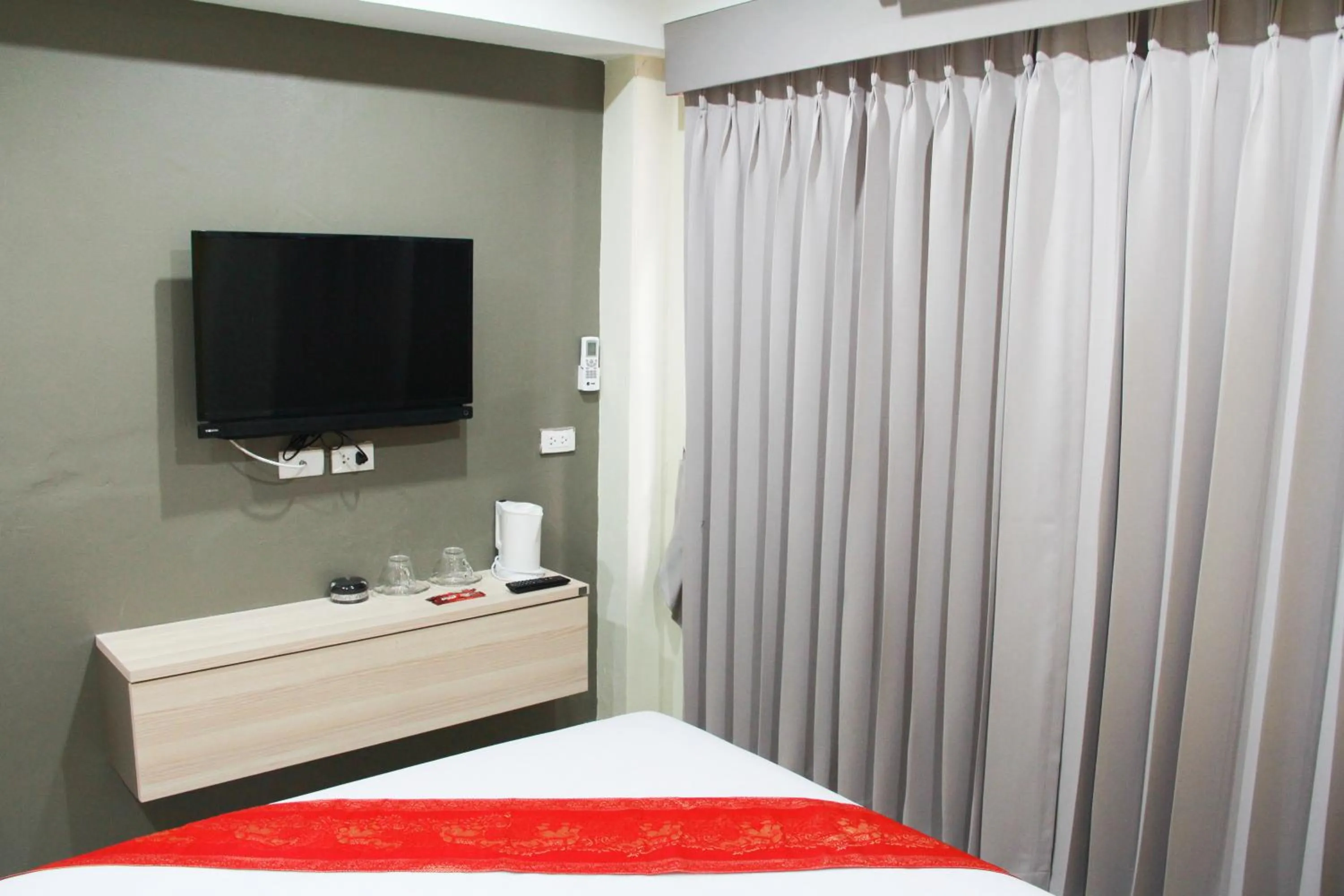 Bed in La Porte Hotel Bangkok