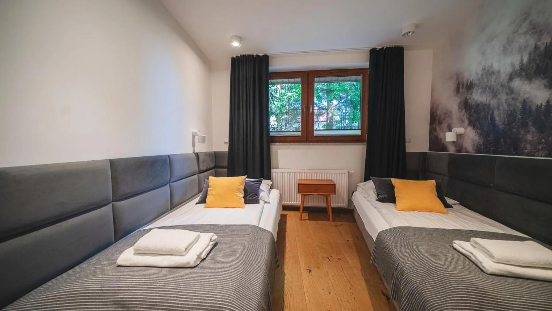 Bed in Bogdańskiego Residence, Sun & Snow