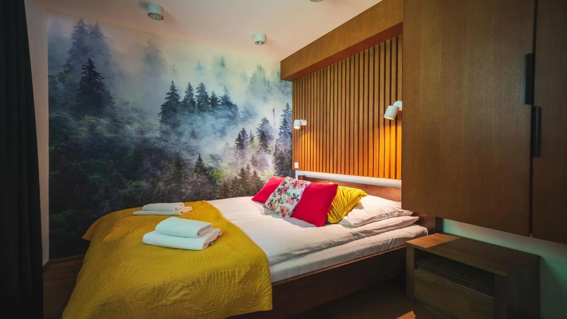 Bed in Bogdańskiego Residence, Sun & Snow