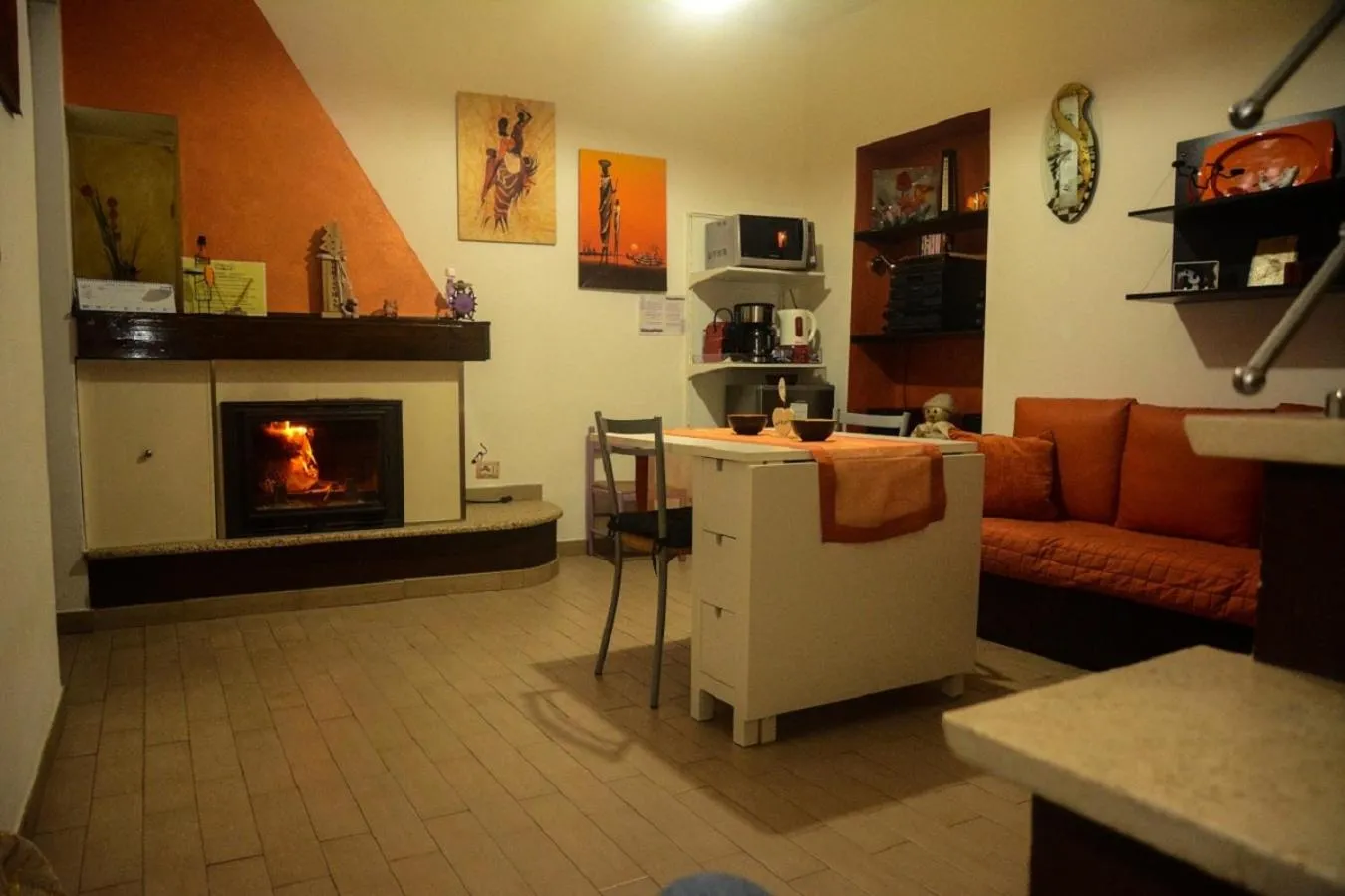 Living room in B&B Annalu'