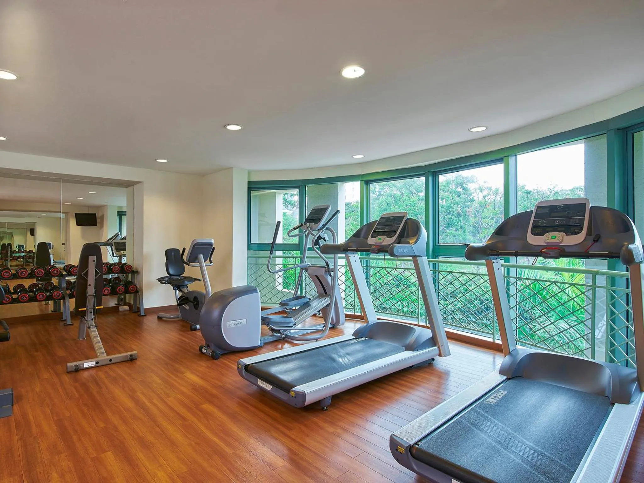 Fitness centre/facilities in Village Residence West Coast by Far East Hospitality