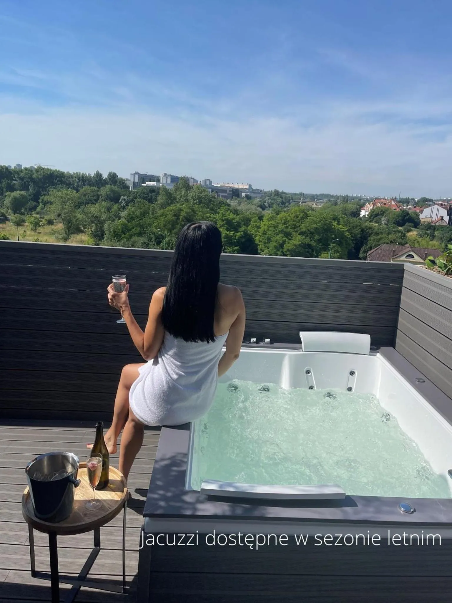 Hot Tub in Śródka Boutique Hotel