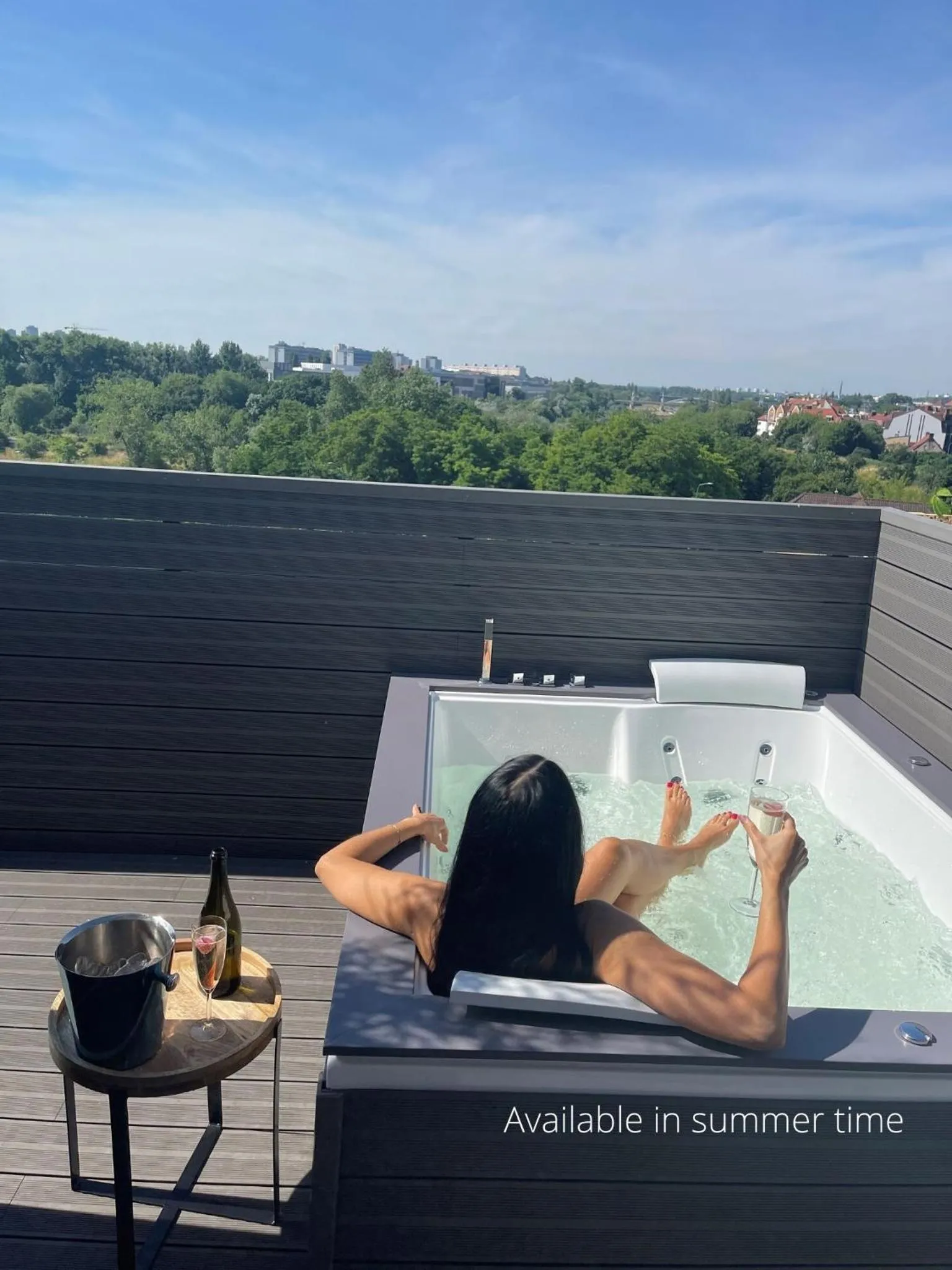 Hot Tub in Śródka Boutique Hotel