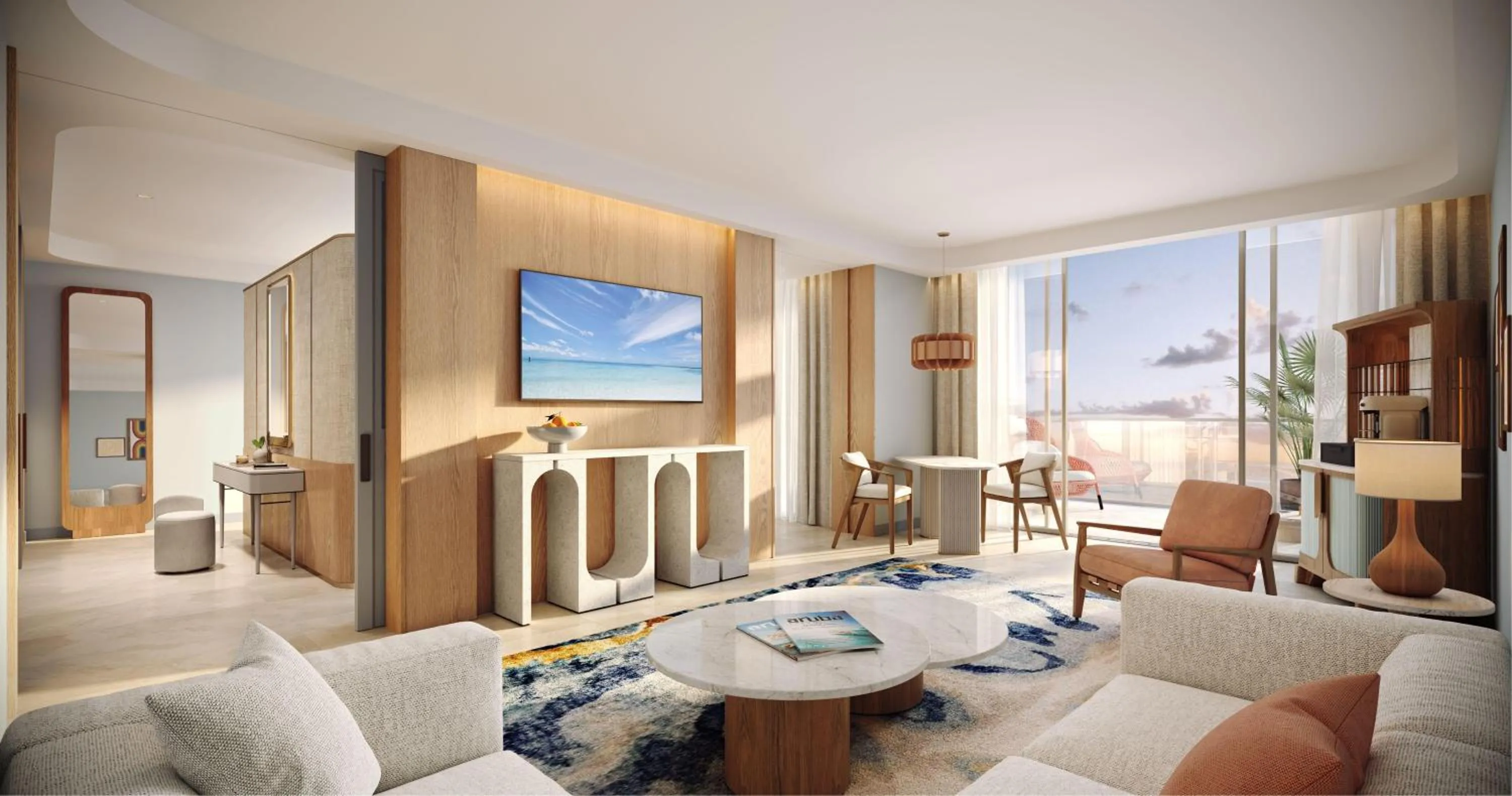 King Suite - Oceanfront in The Westerly At Hilton Aruba Caribbean Resort