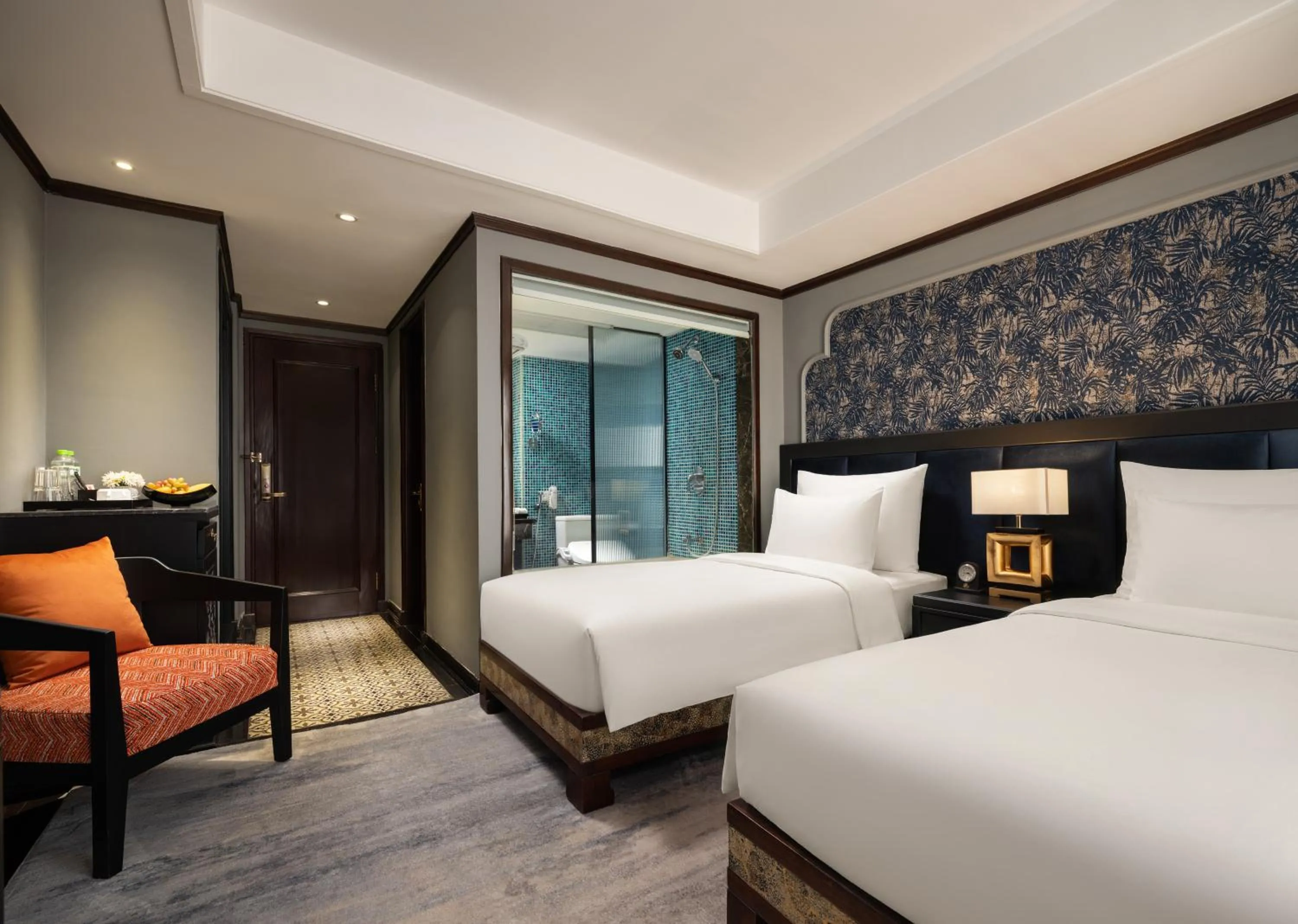 Bed in Hanoi Solis Hotel