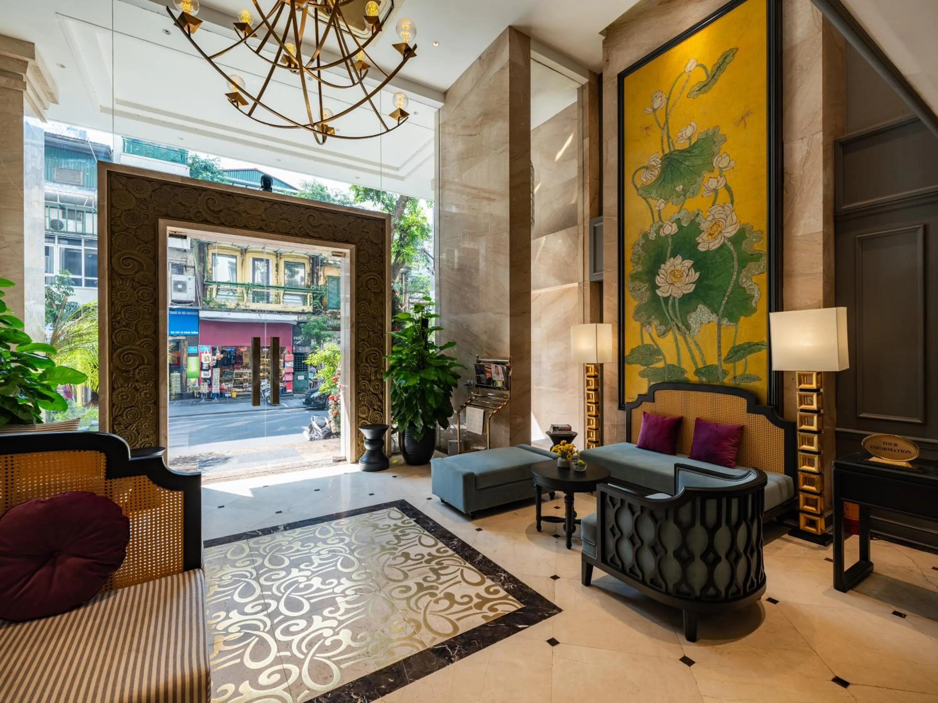 Lobby or reception in Hanoi Solis Hotel