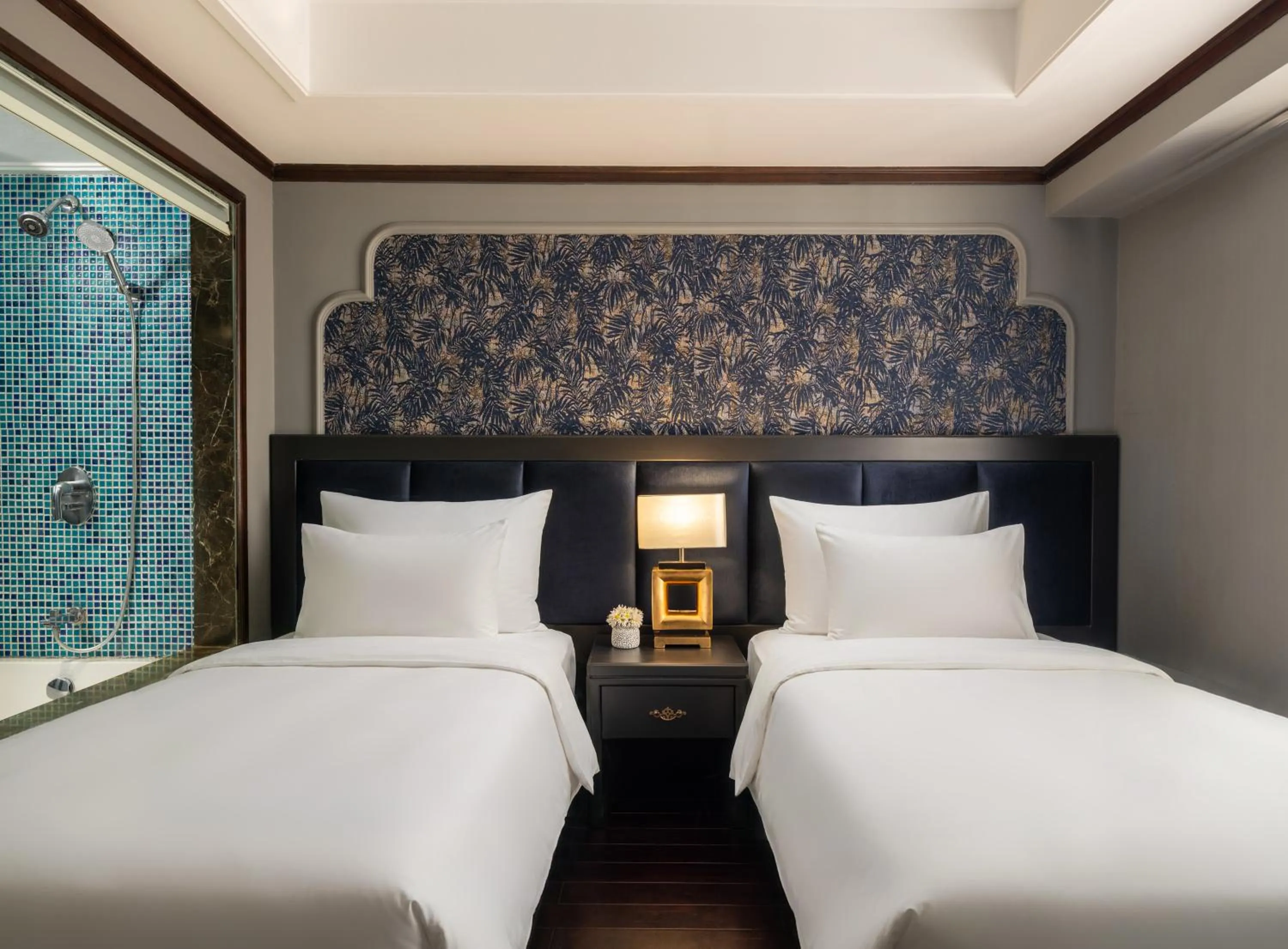 Bed in Hanoi Solis Hotel