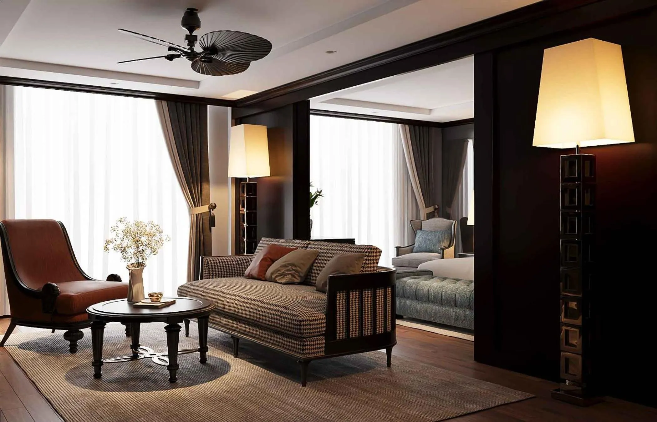 Photo of the whole room in Hanoi Solis Hotel