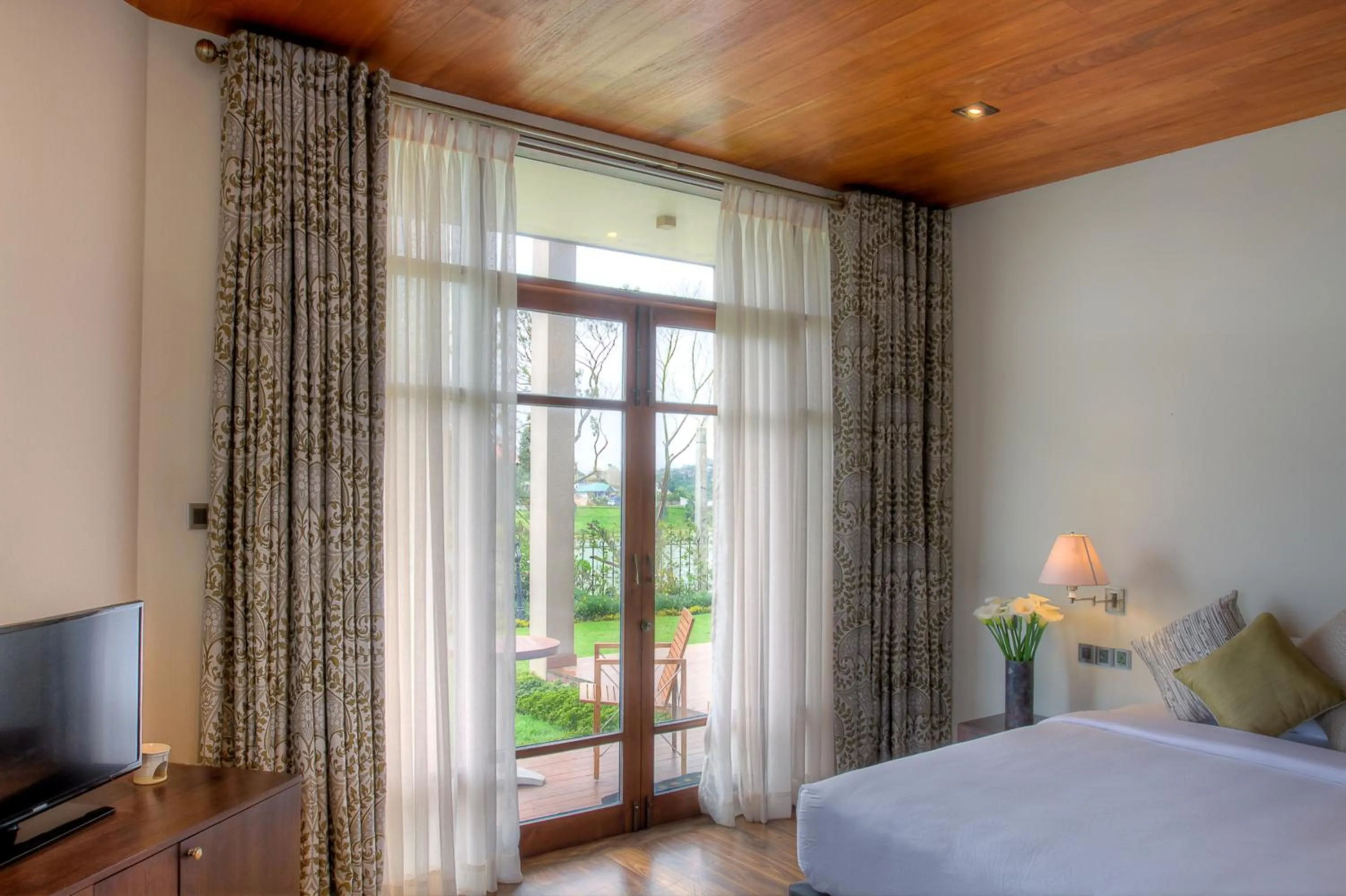 View (from property/room), Bed in Tea Plant Nuwara Eliya