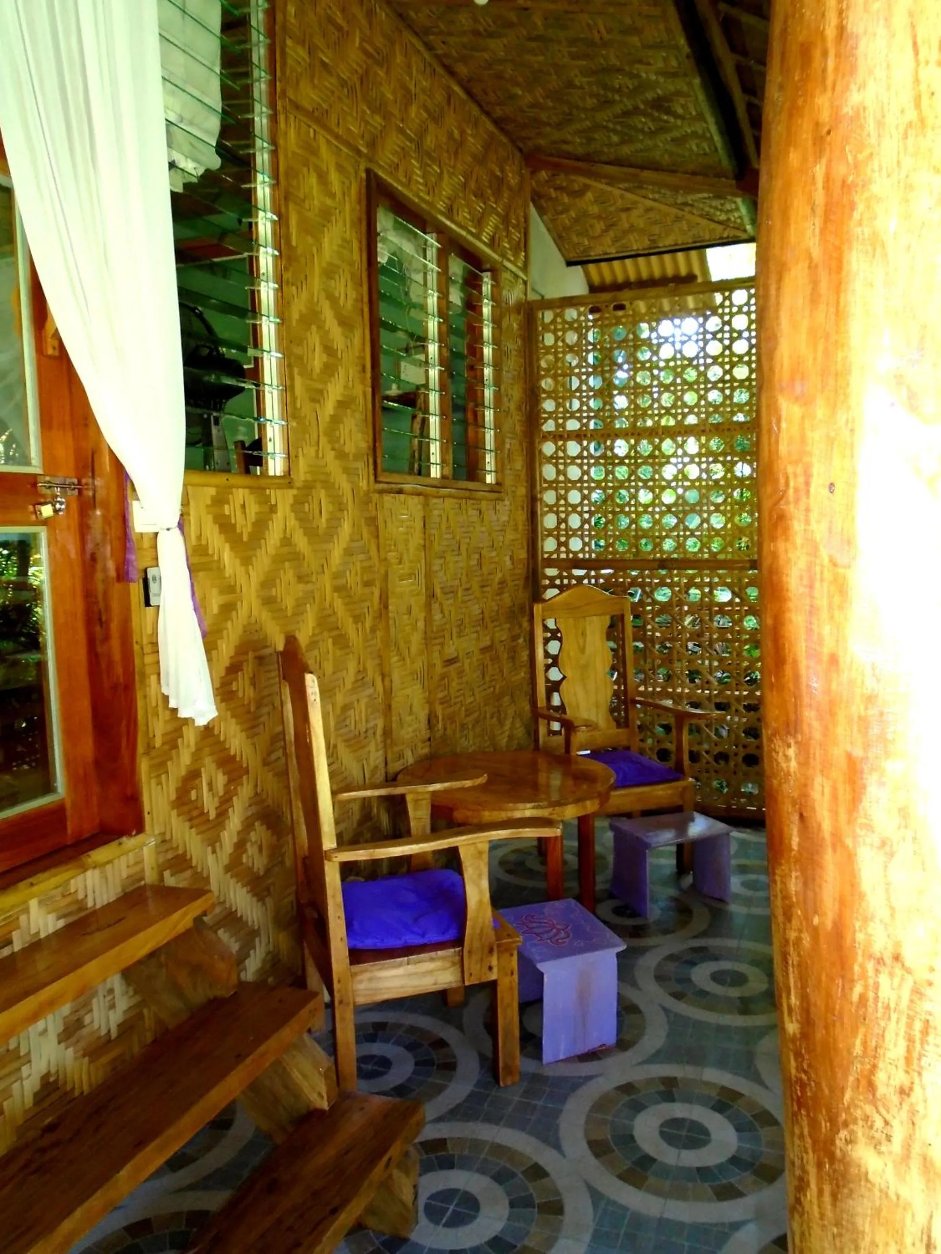 Patio in Nypa Style Resort Camiguin