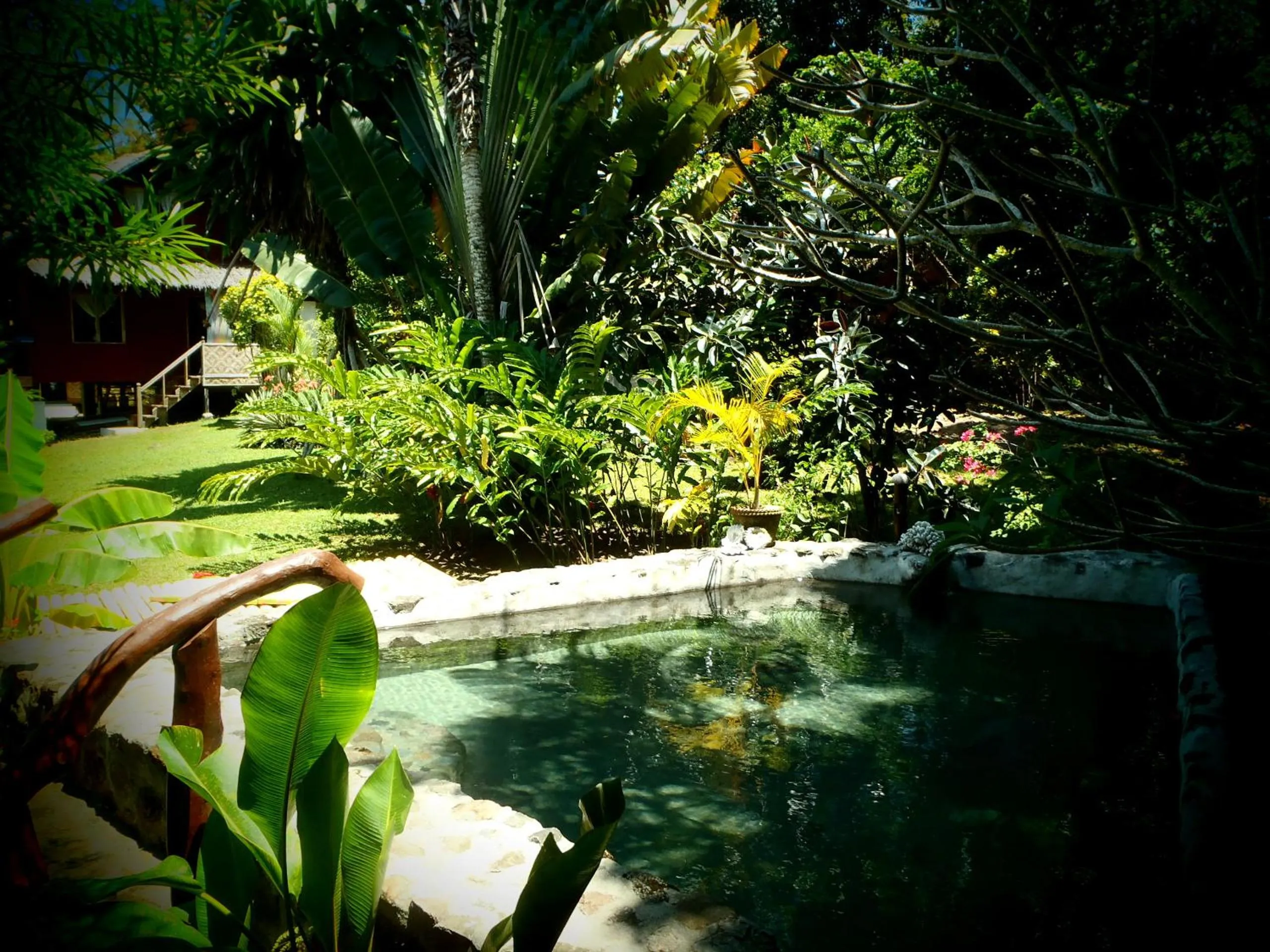 Swimming pool in Nypa Style Resort Camiguin