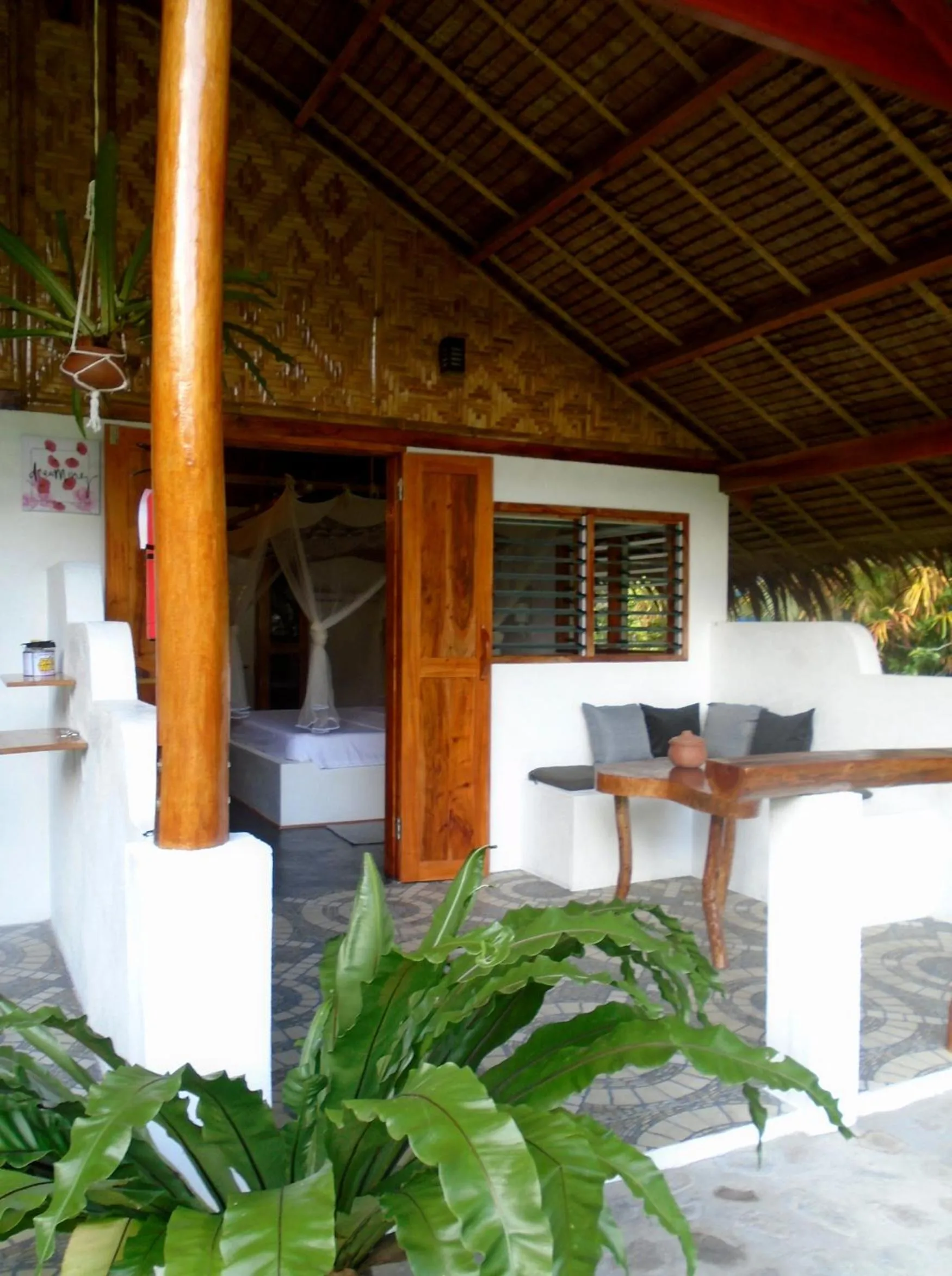 Patio in Nypa Style Resort Camiguin