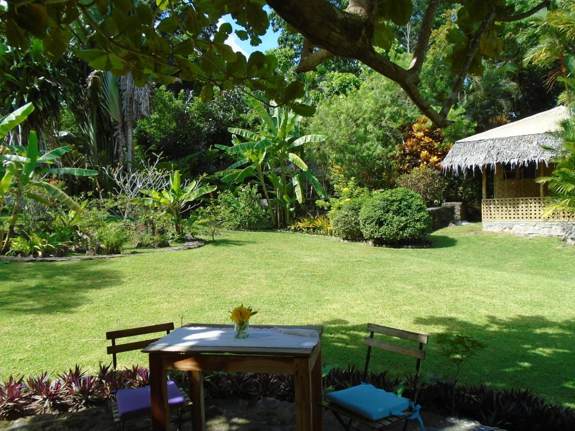 Garden in Nypa Style Resort Camiguin