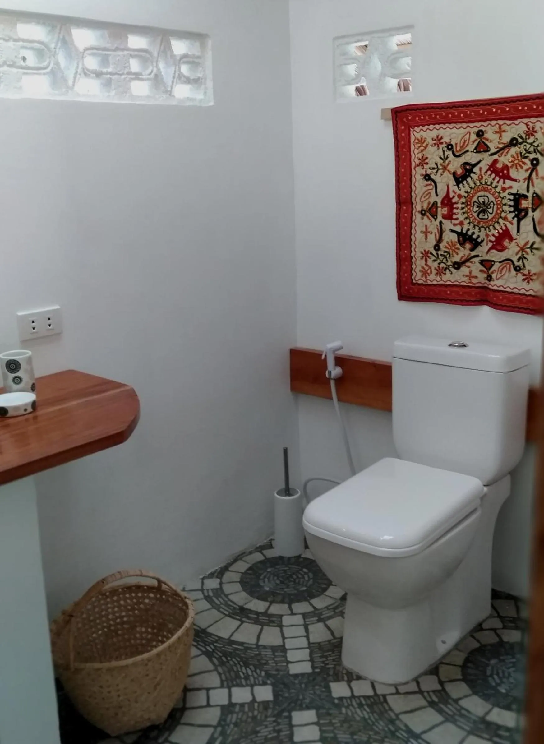 Toilet in Nypa Style Resort Camiguin