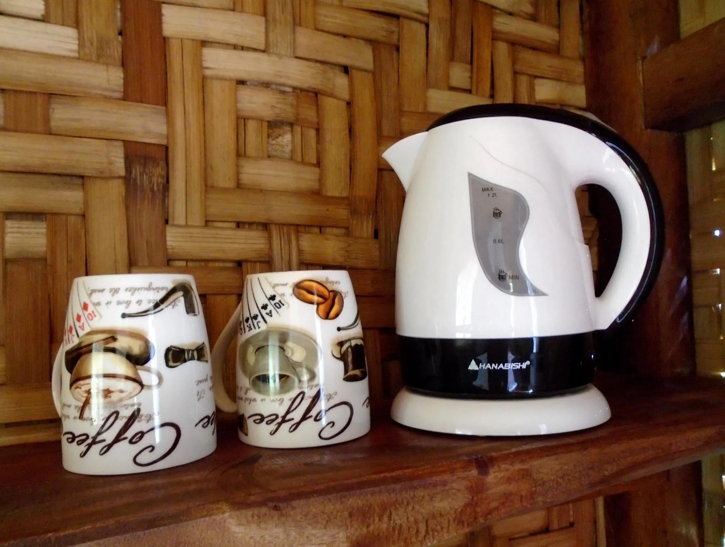 Coffee/tea facilities in Nypa Style Resort Camiguin