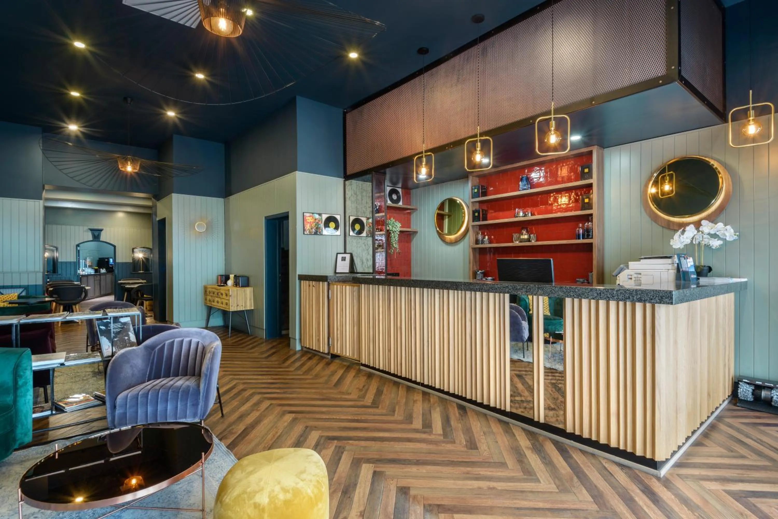 Lobby or reception in Dansaert Hotel