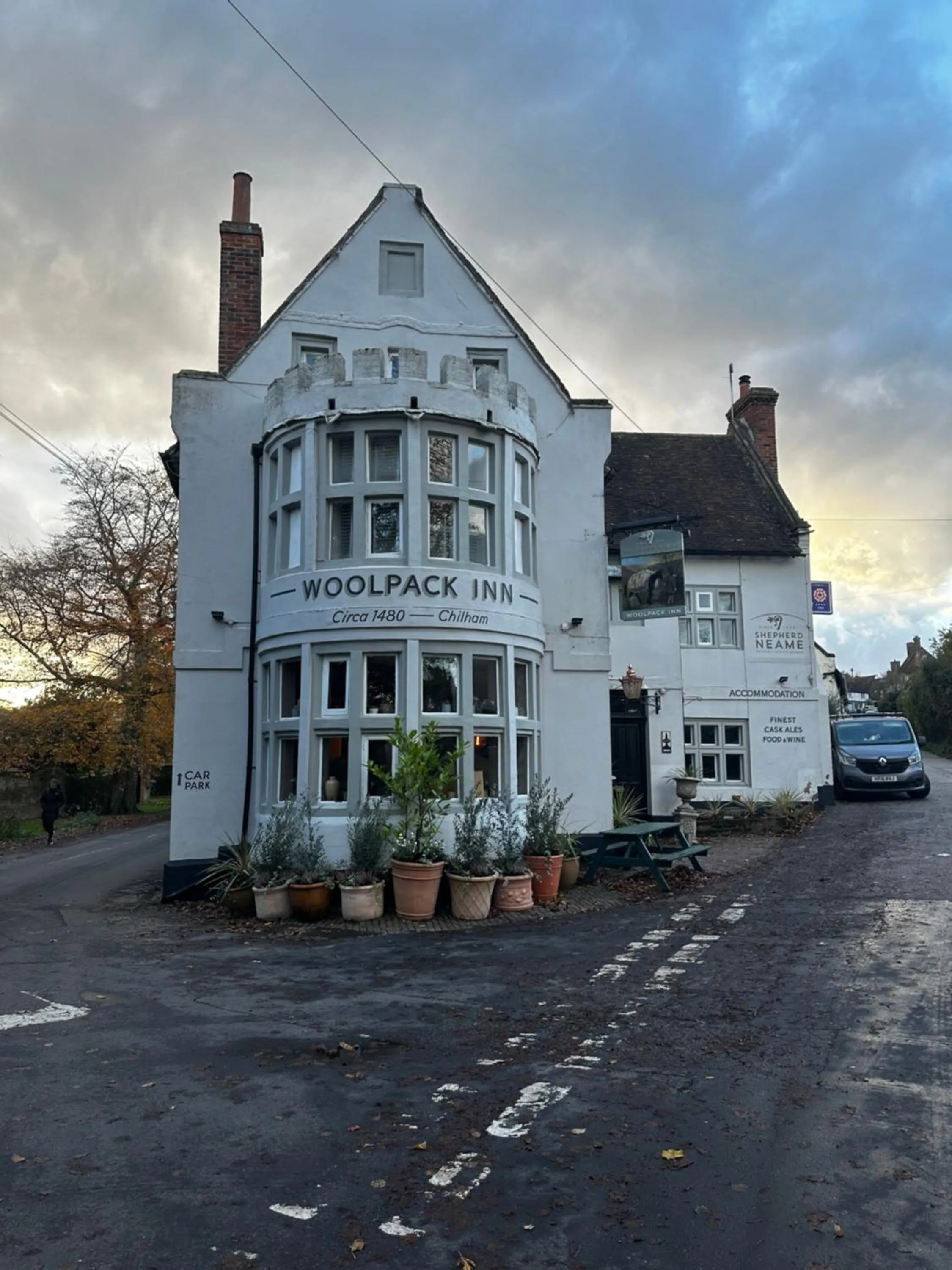 Property building in Woolpack Inn