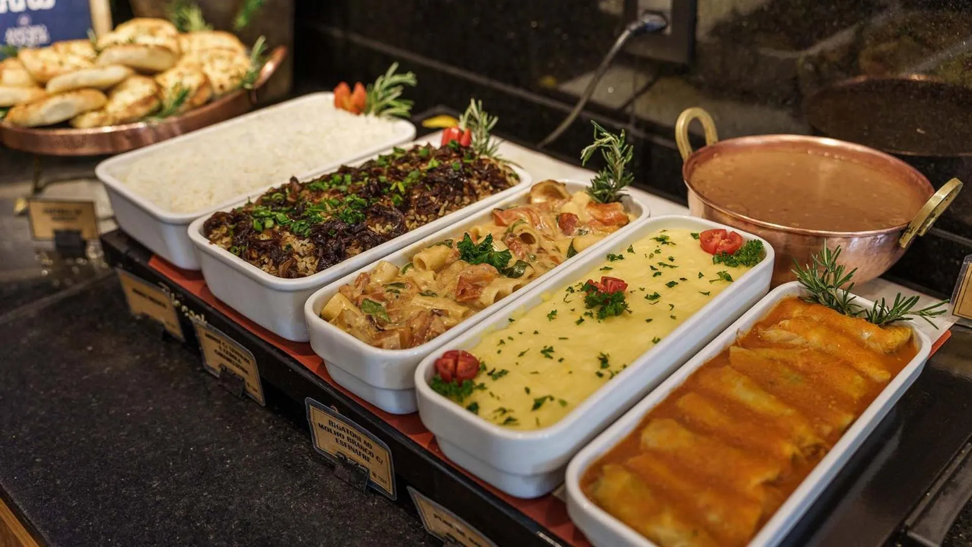 Buffet breakfast in Hplus Vision Executive