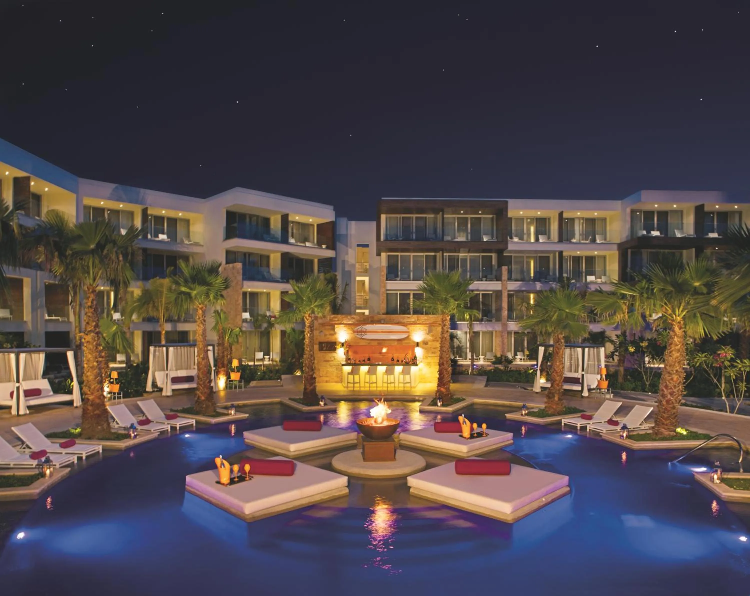 Night in Breathless Riviera Cancun Resort & Spa - Adults Only - All inclusive
