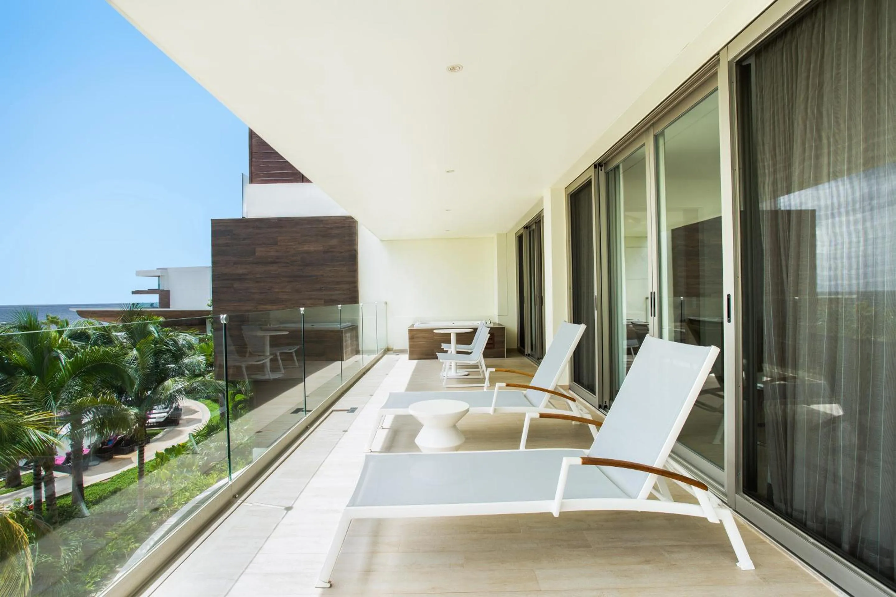 Balcony/Terrace in Breathless Riviera Cancun Resort & Spa - Adults Only - All inclusive