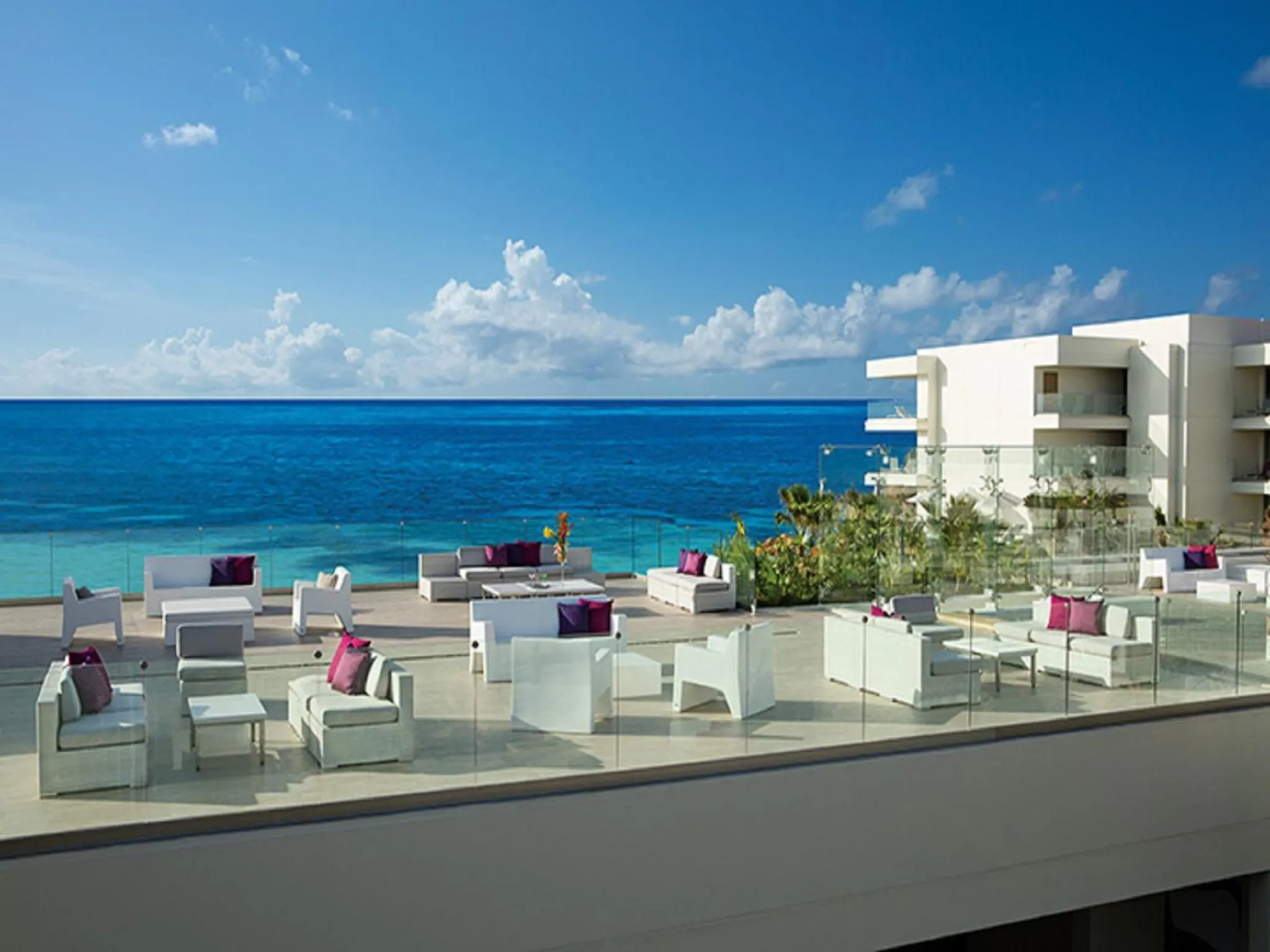 Balcony/Terrace in Breathless Riviera Cancun Resort & Spa - Adults Only - All inclusive