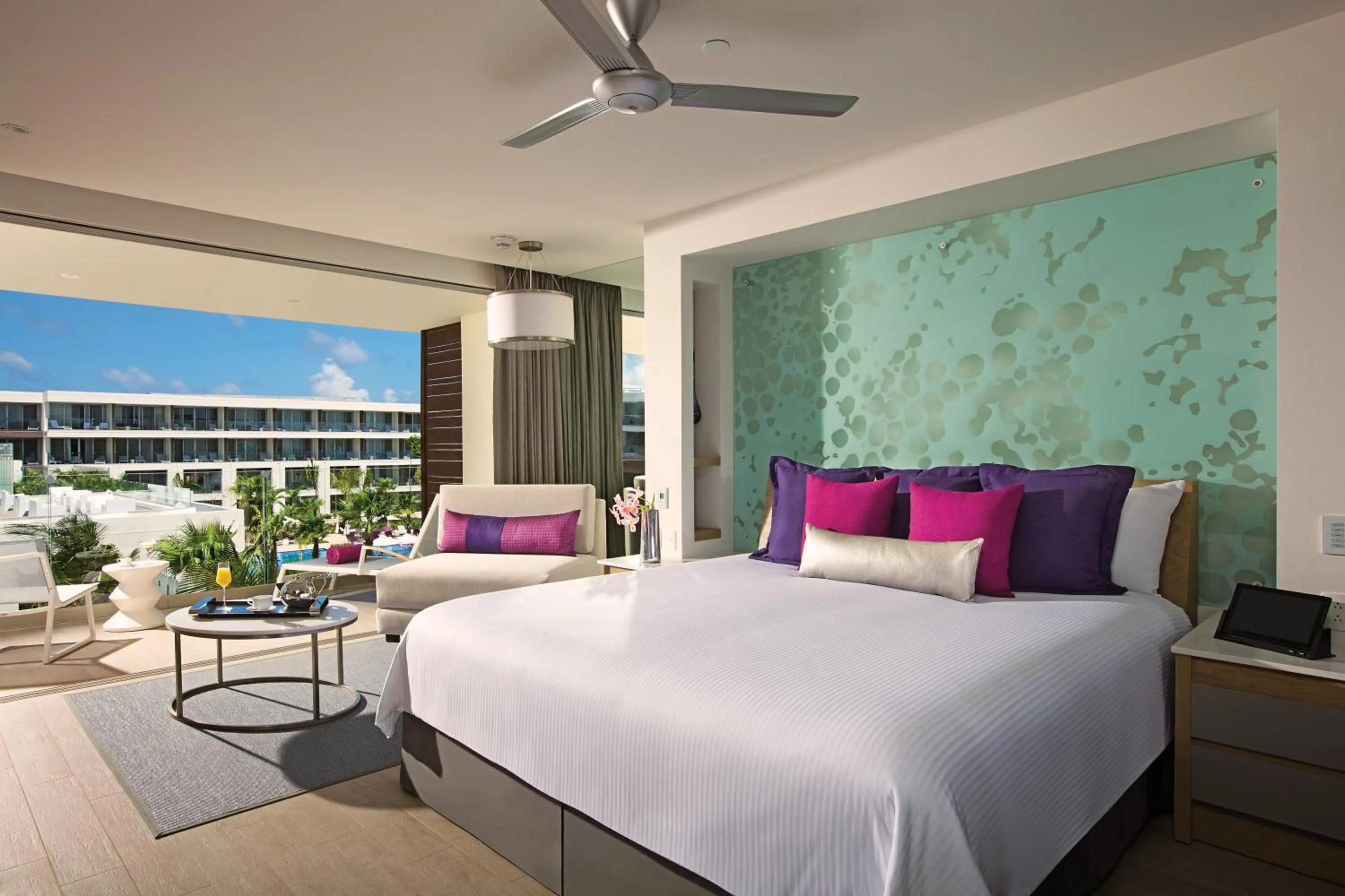 Bed in Breathless Riviera Cancun Resort & Spa - Adults Only - All inclusive