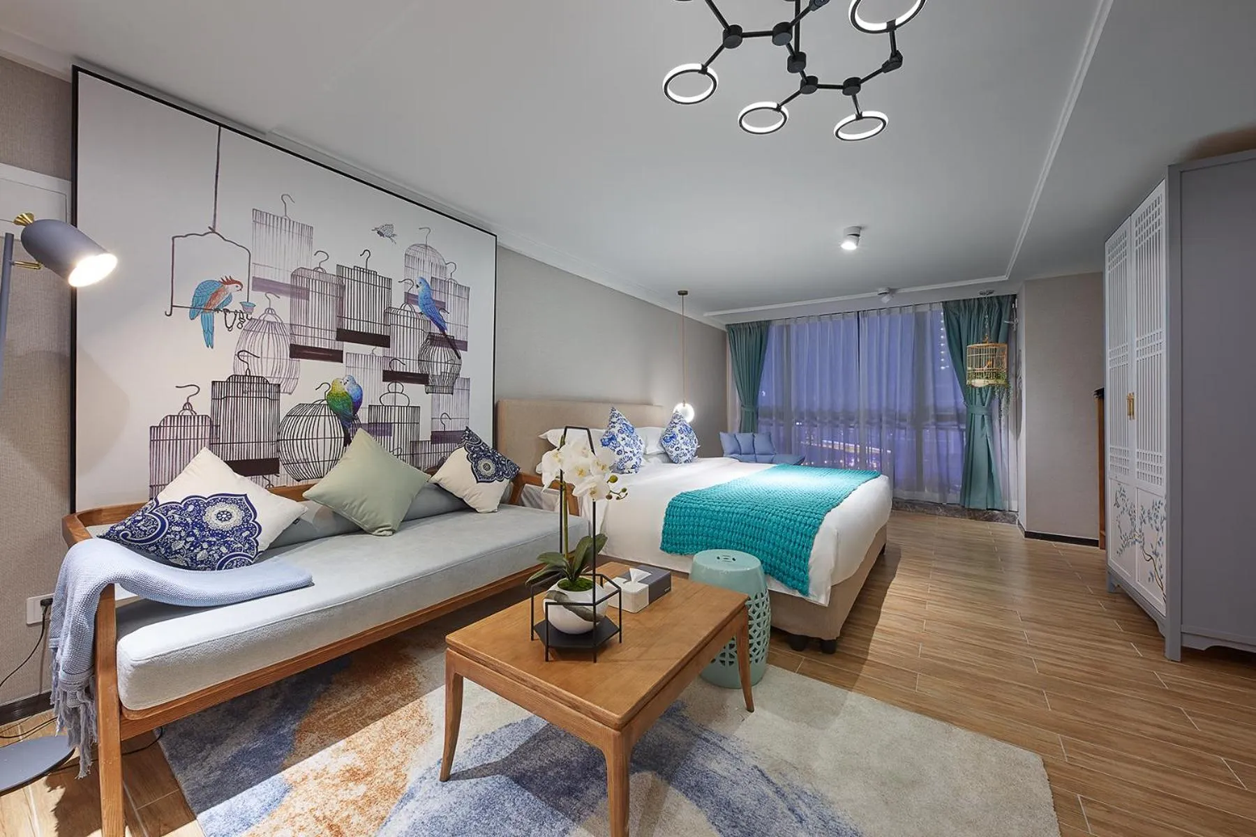 Bed in Boke Home Boutique Apartment