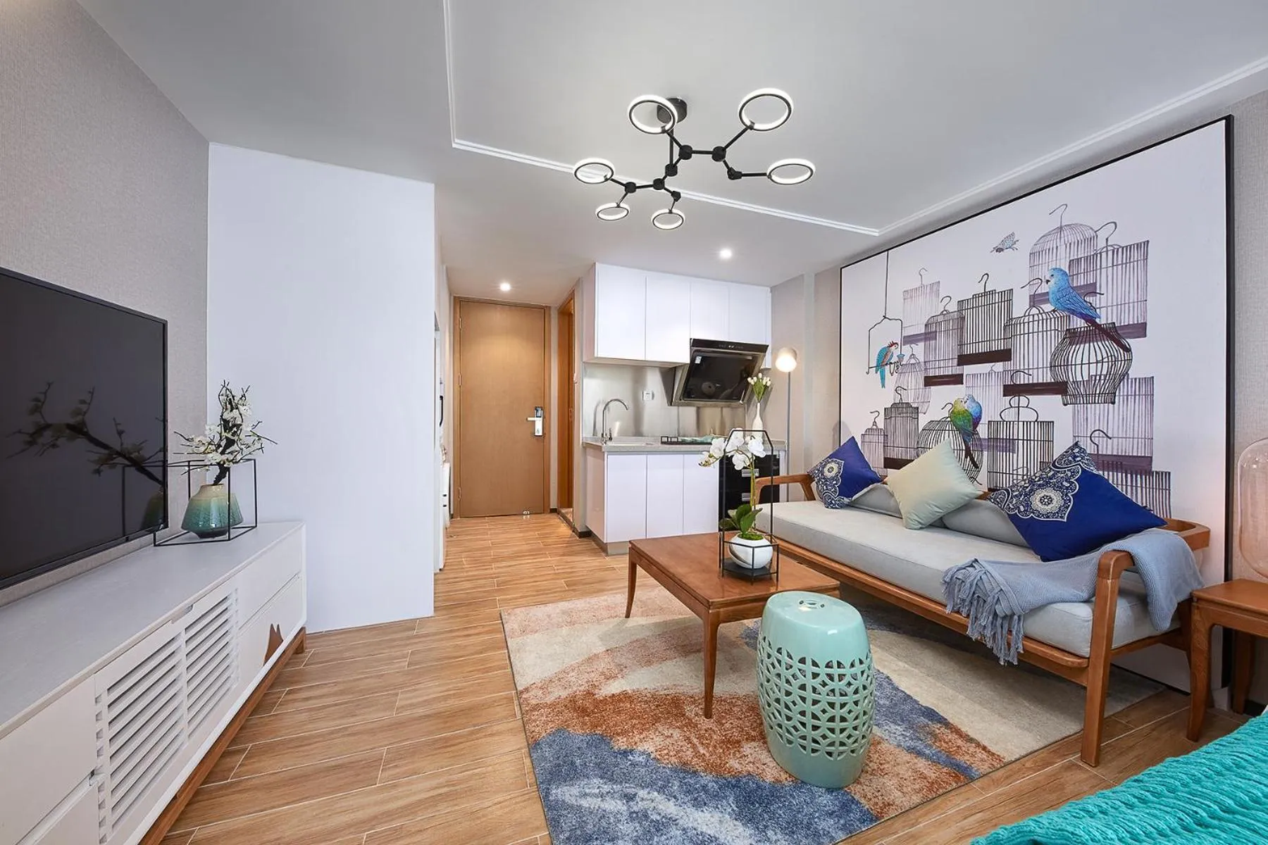 Bed in Boke Home Boutique Apartment