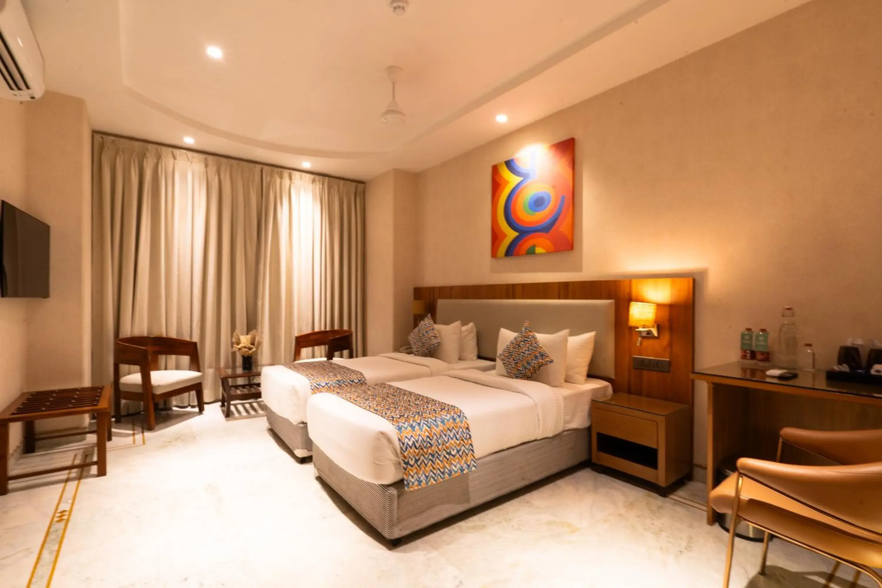 Family Room with Bath in Hotel Bluestone Prime Nehru Place by The Cosy hotels Family Room with Bath in Hotel Bluestone Prime Nehru Place by The Cosy hotels