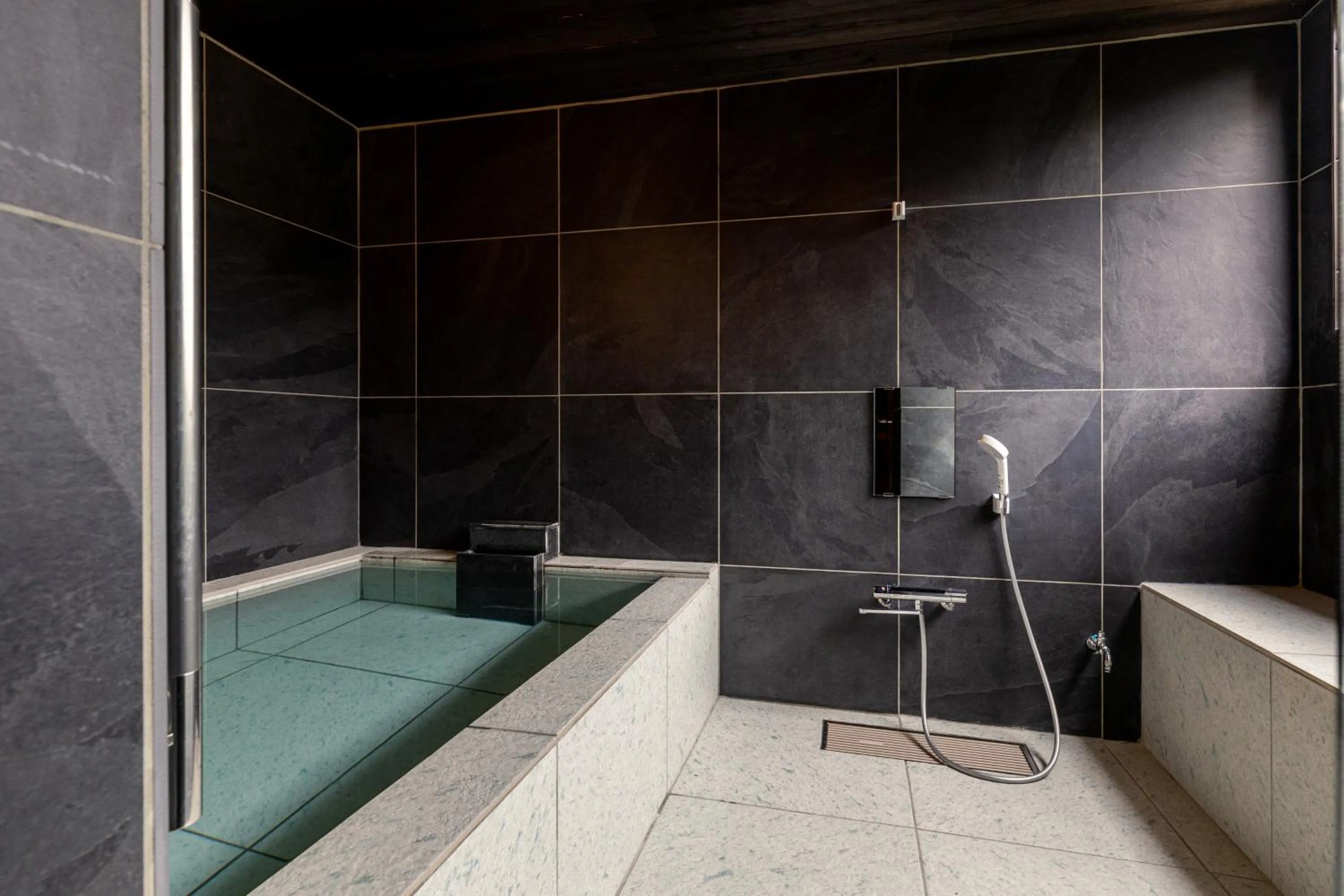 Hot Spring Bath in Yoshino