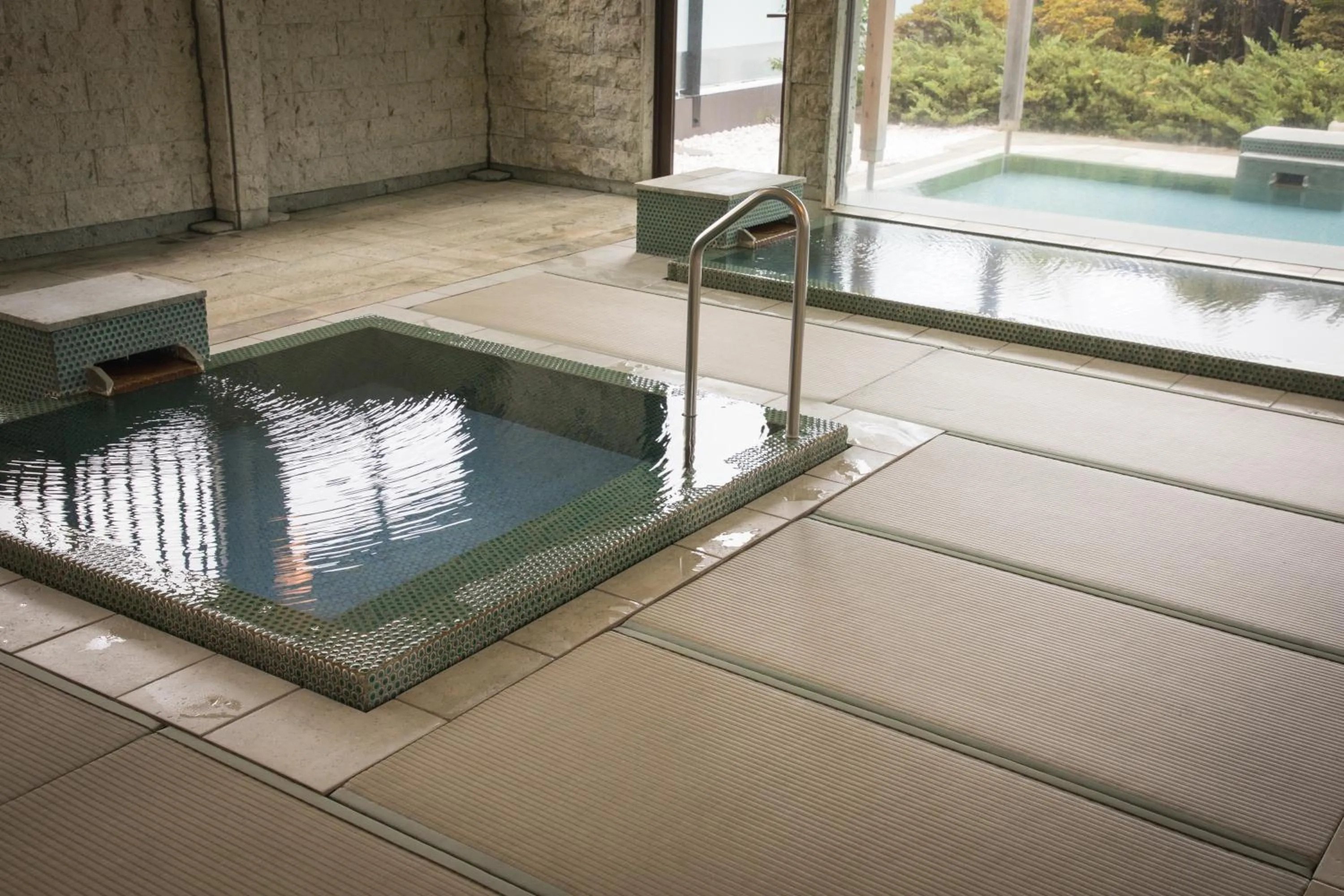 Hot Spring Bath in Yoshino