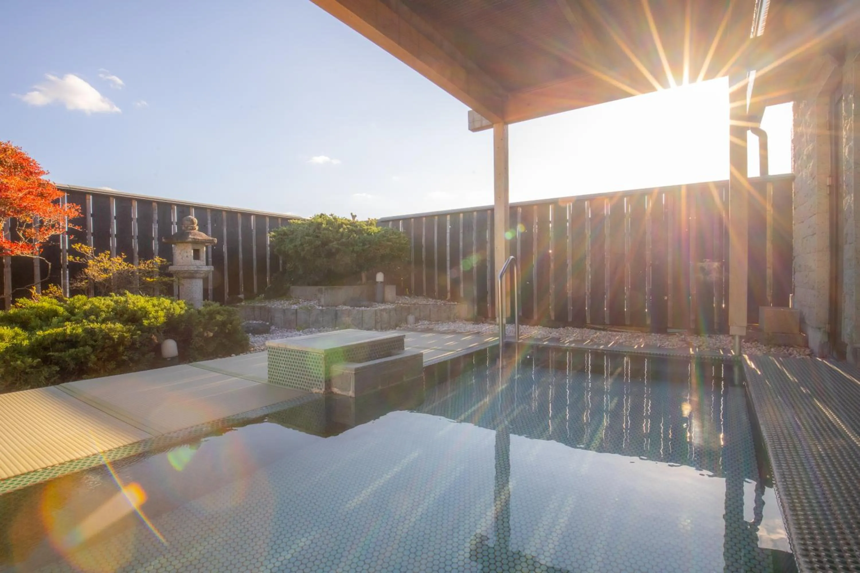 Hot Spring Bath in Yoshino