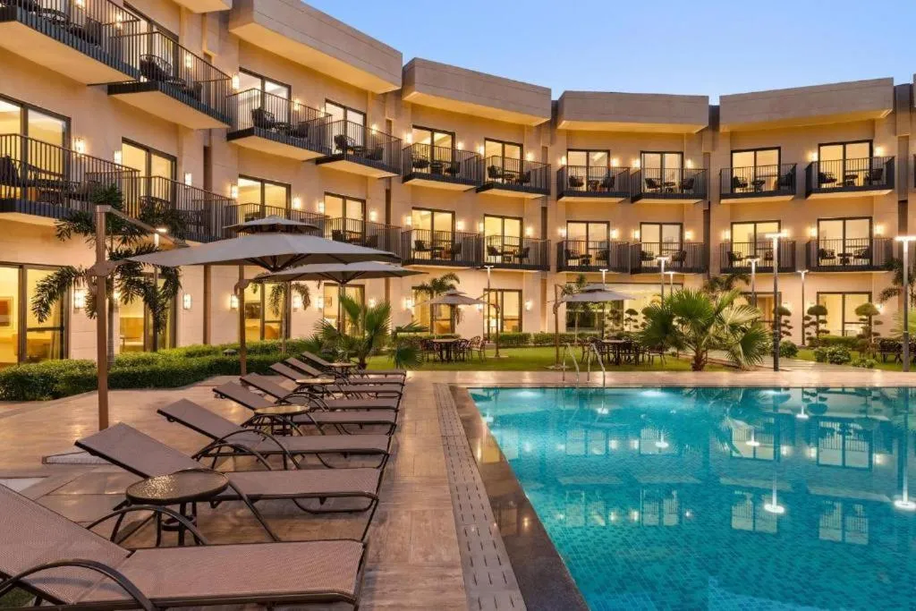 Pool view in Ramada by Wyndham Sonipat Murthal