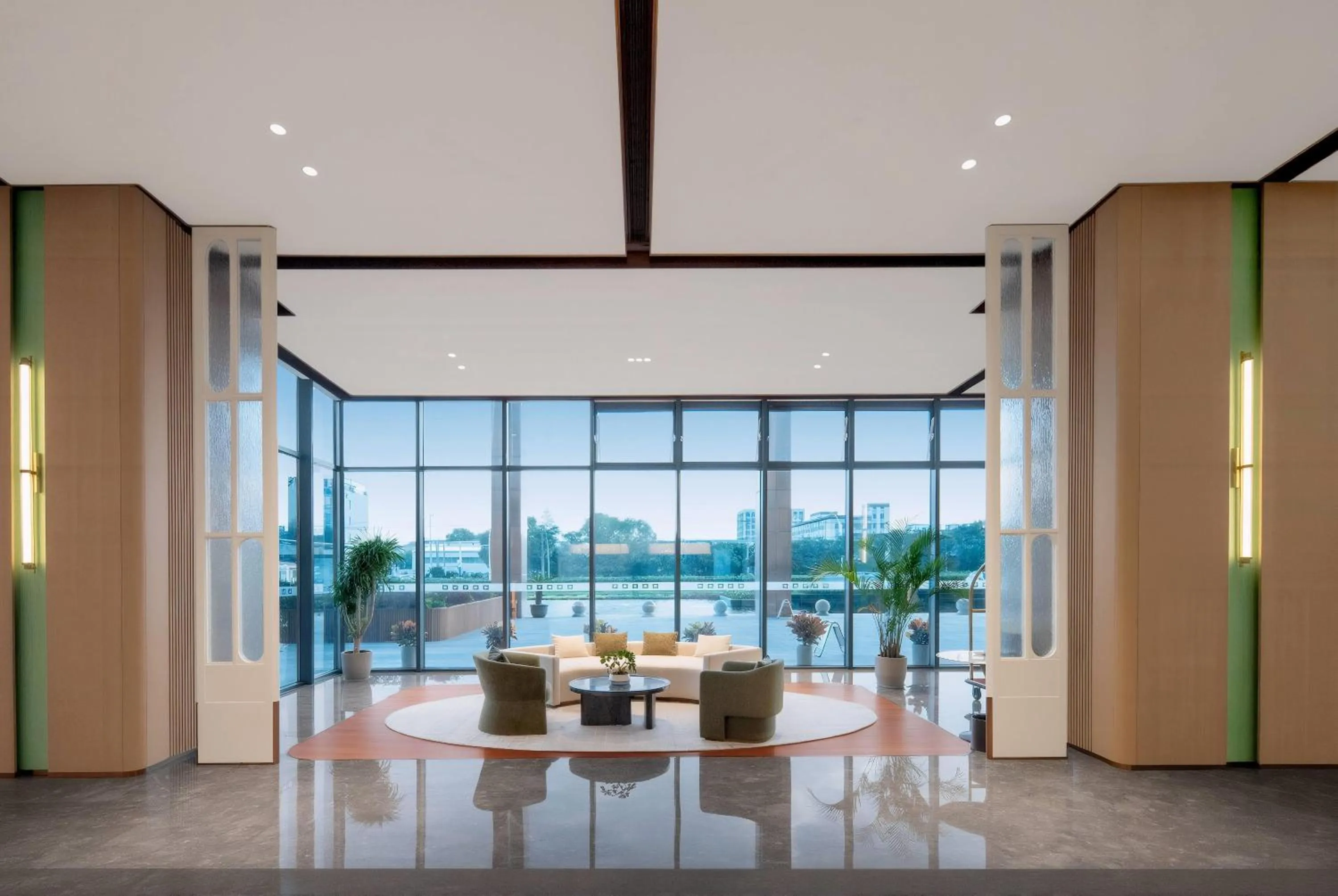 Lobby or reception in Wyndham Garden Shanghai Songjiang