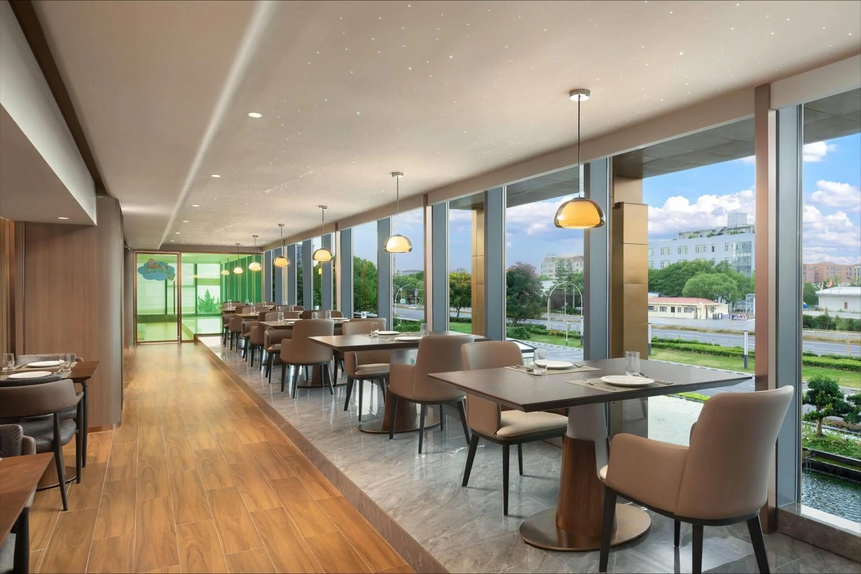 Restaurant/places to eat in Wyndham Garden Shanghai Songjiang